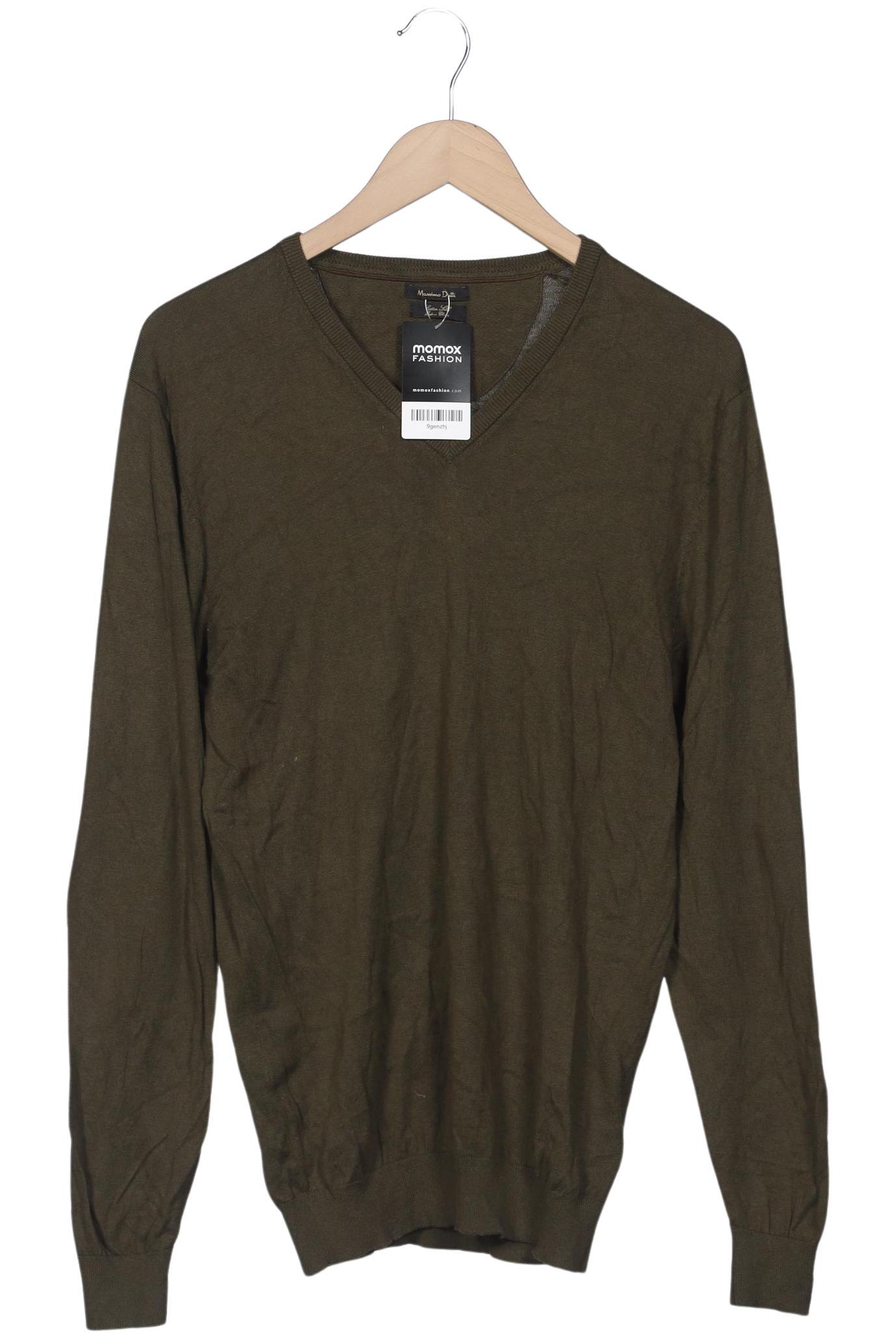 

Massimo Dutti Herren Pullover, grün, Gr. 52