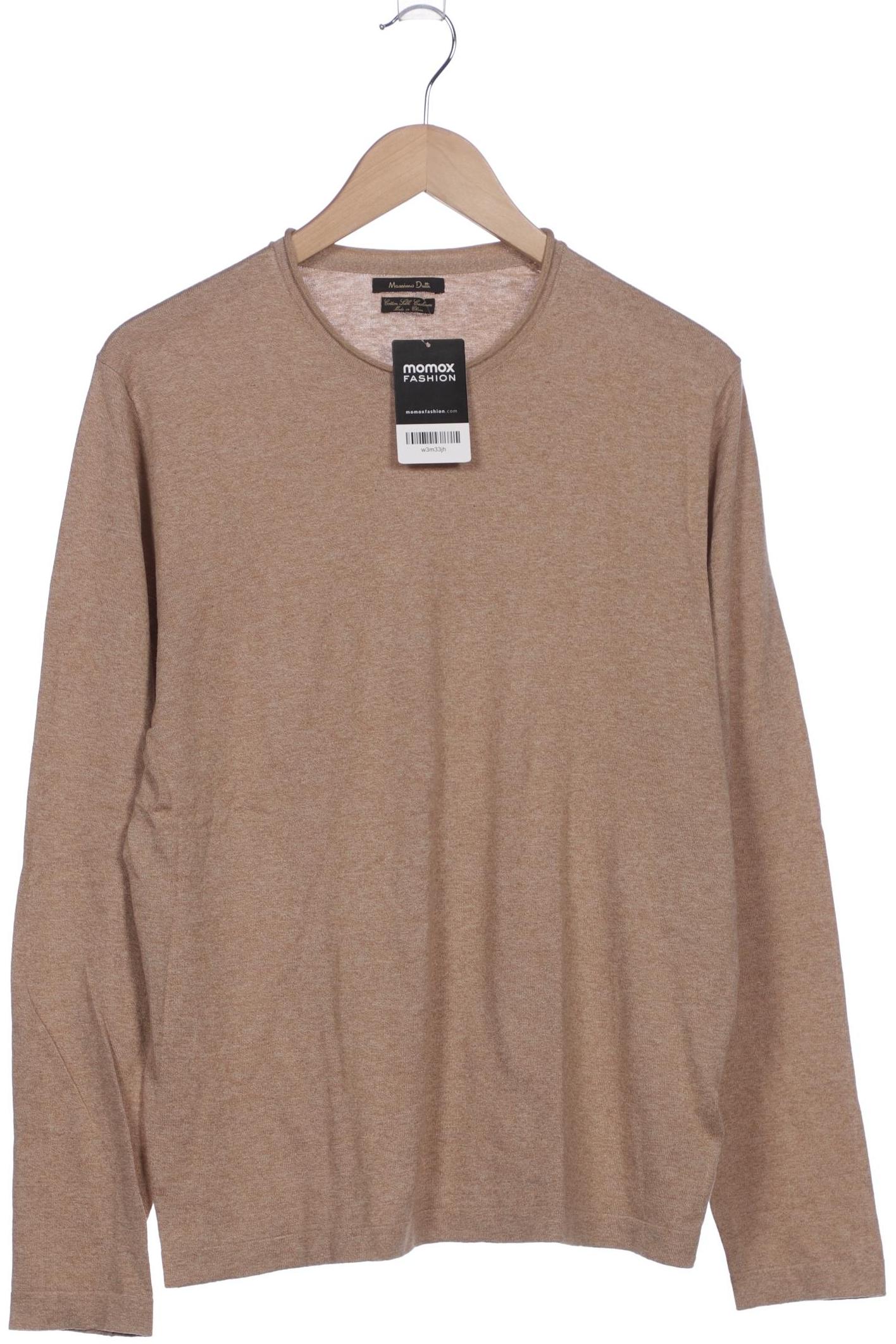 

Massimo Dutti Herren Pullover, beige, Gr. 52