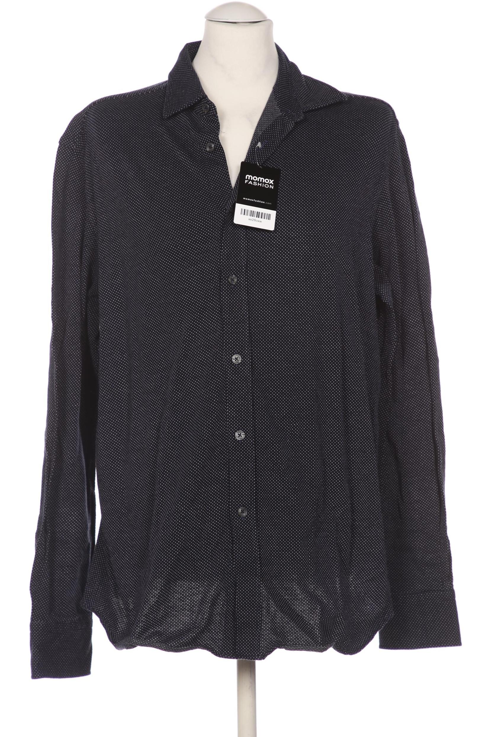

Massimo Dutti Herren Hemd, marineblau, Gr. 54