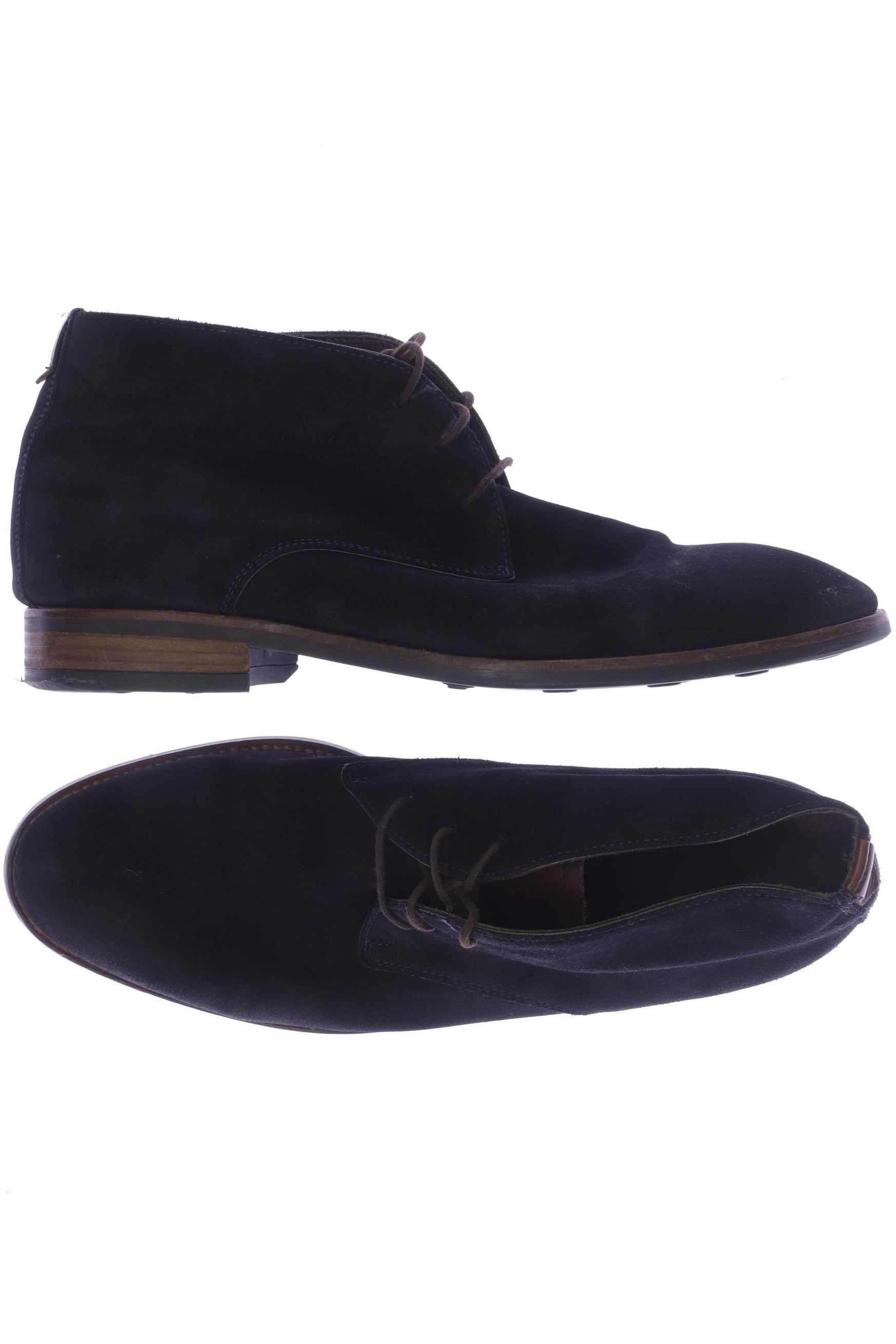 

Massimo Dutti Herren Stiefel, marineblau