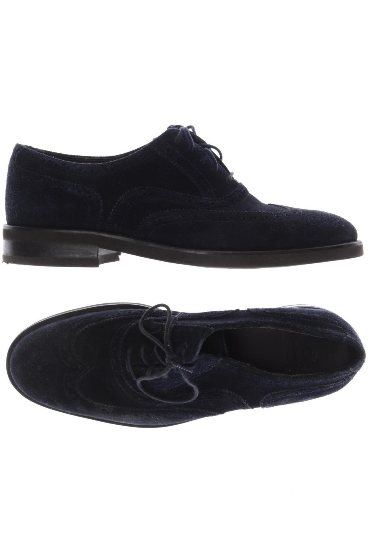 

Massimo Dutti Herren Halbschuh, marineblau, Gr. 42
