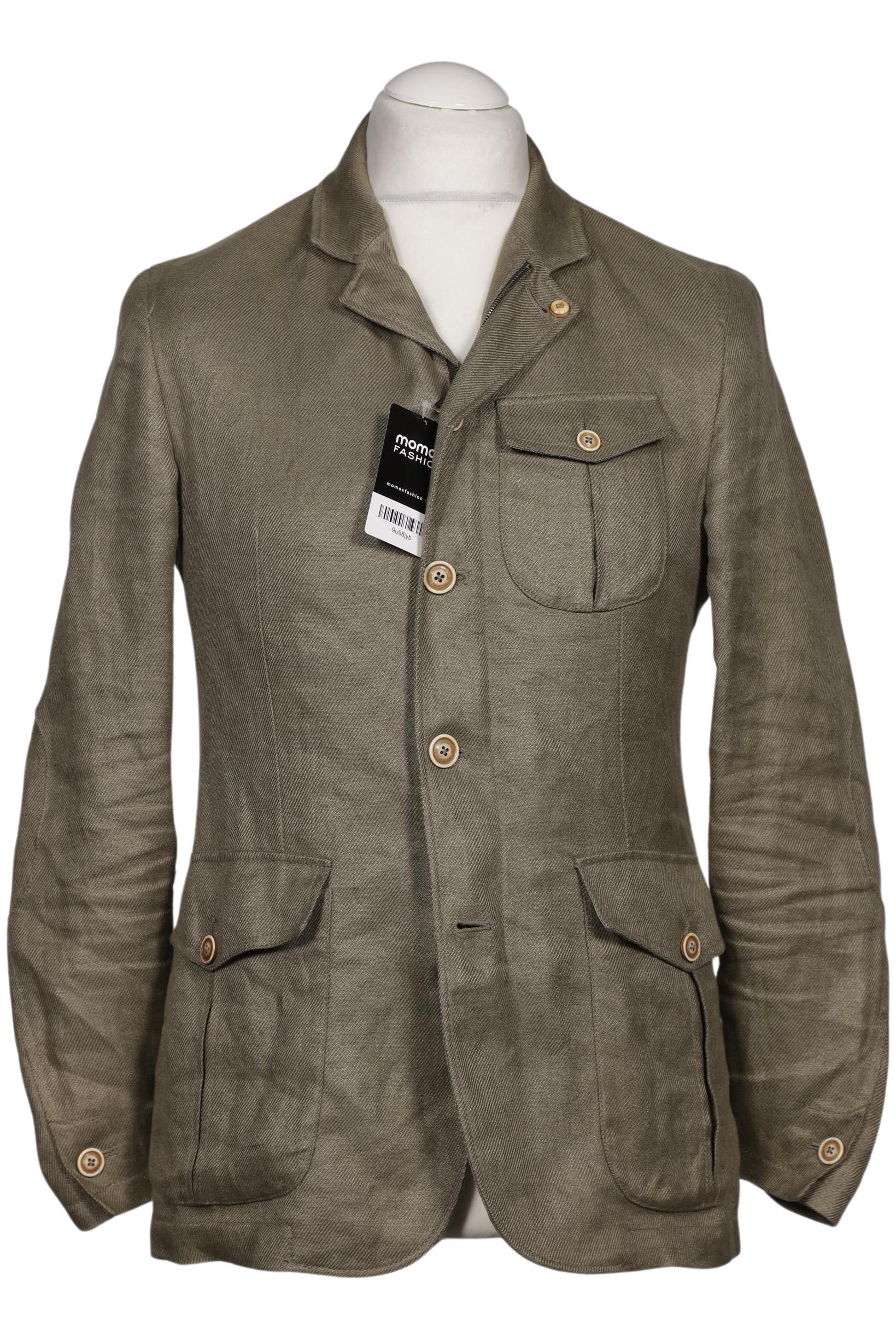 

Massimo Dutti Herren Sakko, grün, Gr. 46