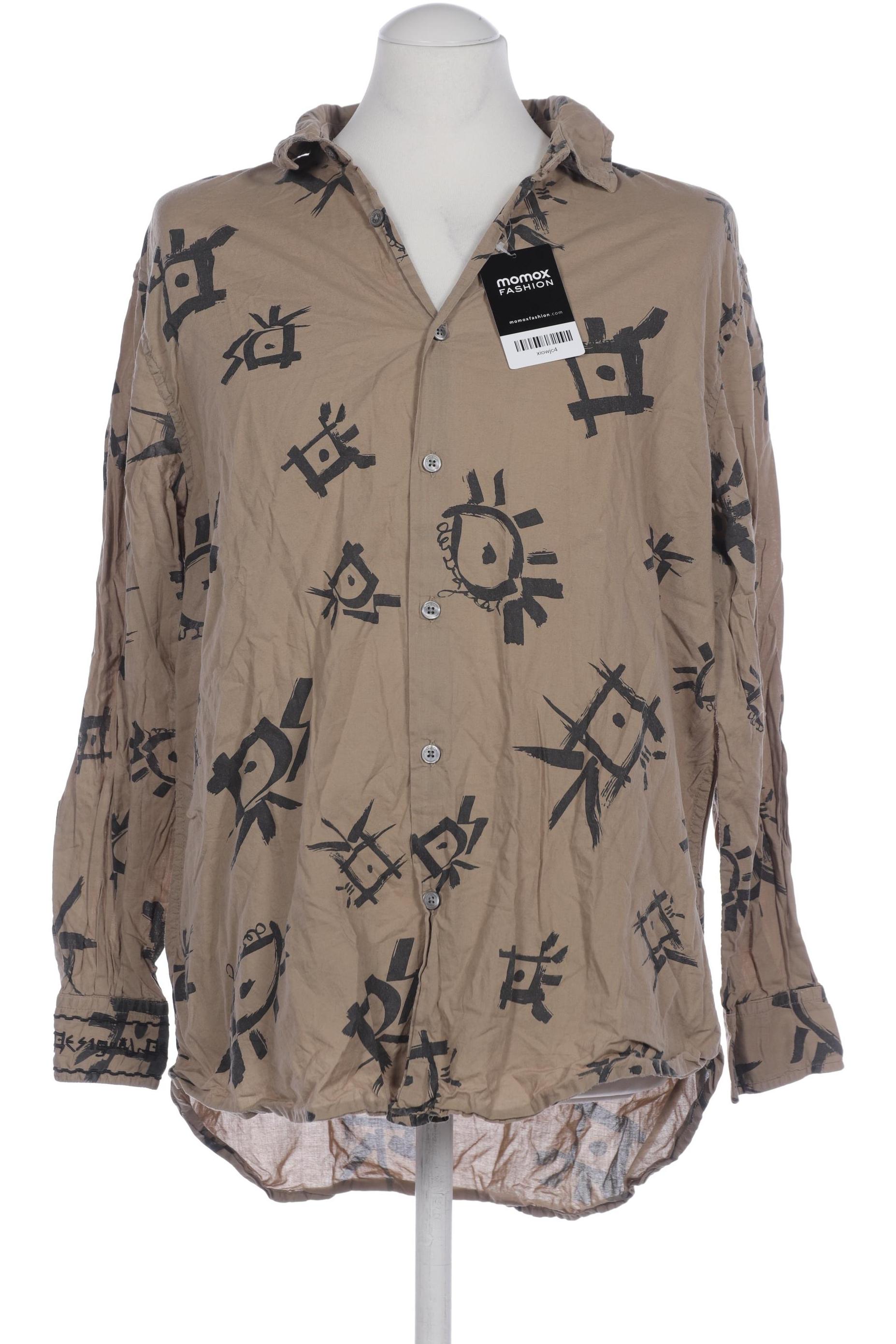 

Massimo Dutti Herren Hemd, hellgrün, Gr. 52