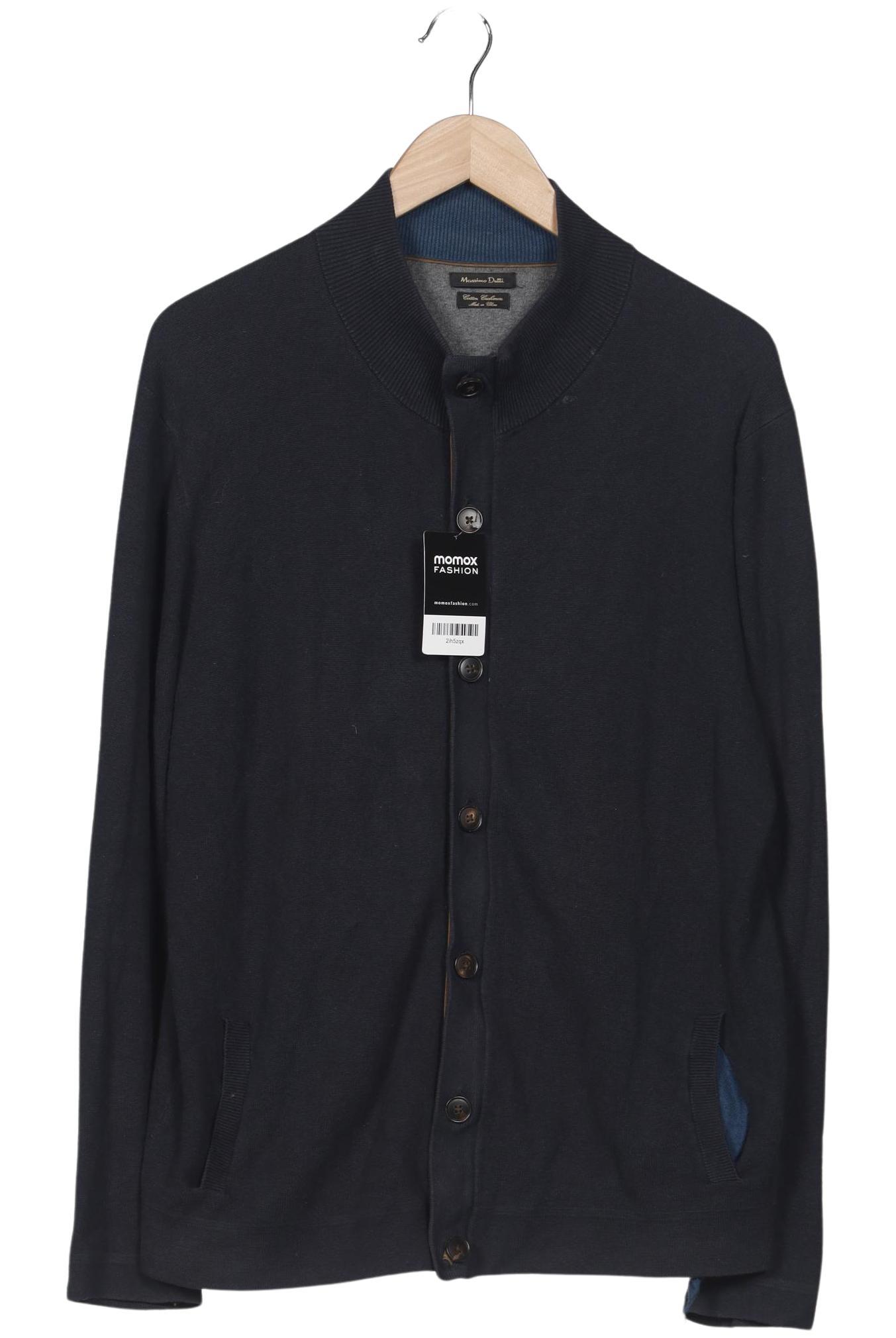 

Massimo Dutti Herren Strickjacke, marineblau, Gr. 54