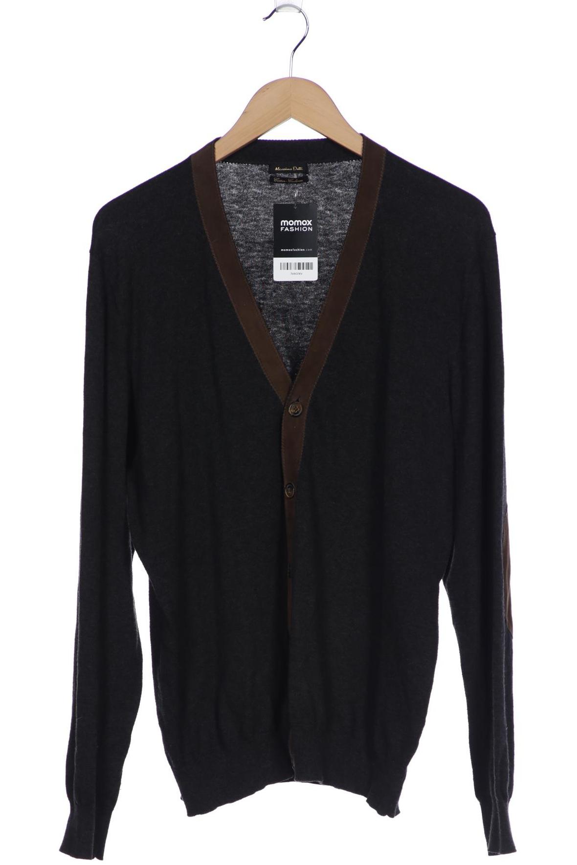 

Massimo Dutti Herren Strickjacke, grau, Gr. 54