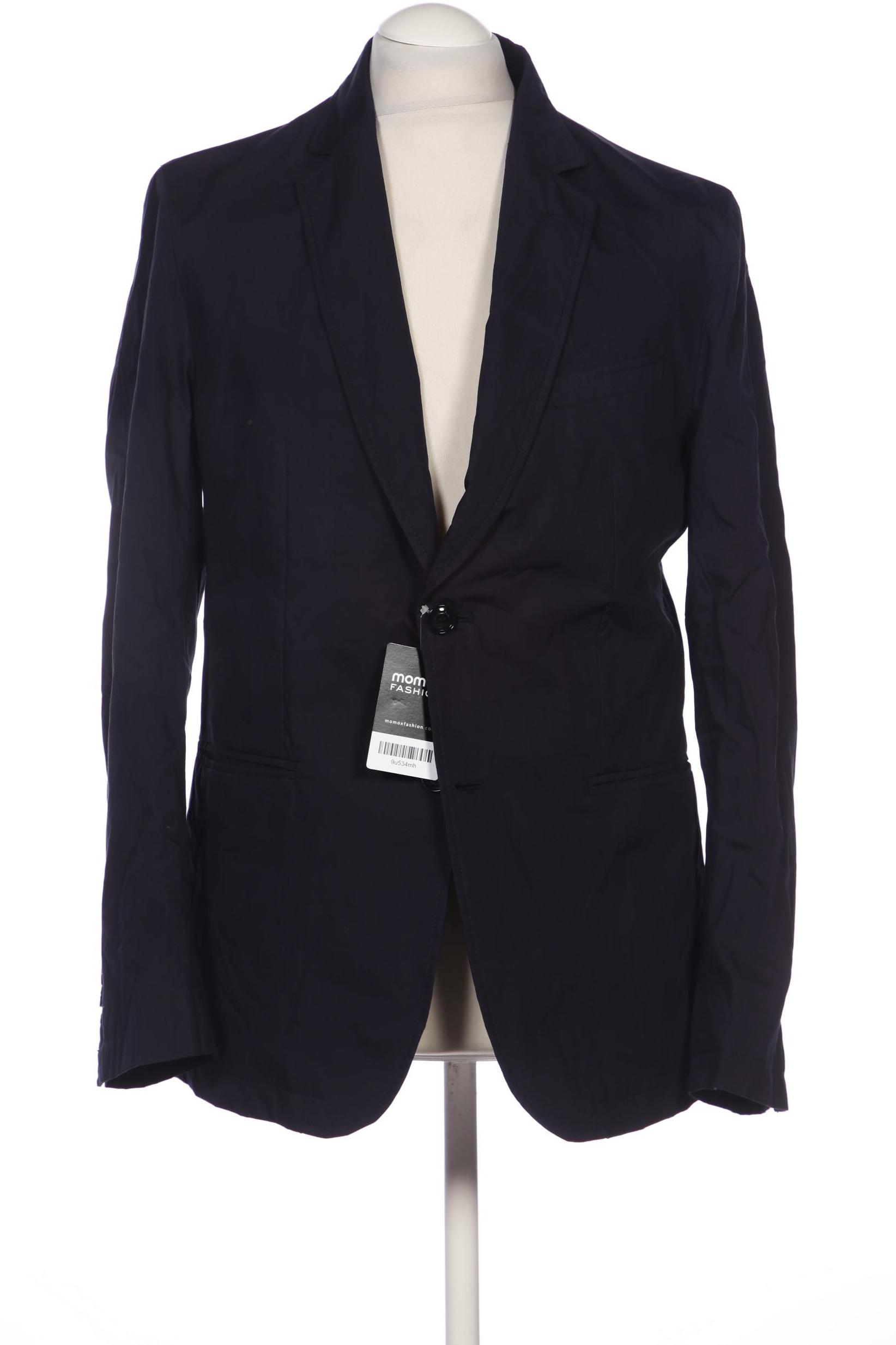 

Massimo Dutti Herren Sakko, marineblau, Gr. 52