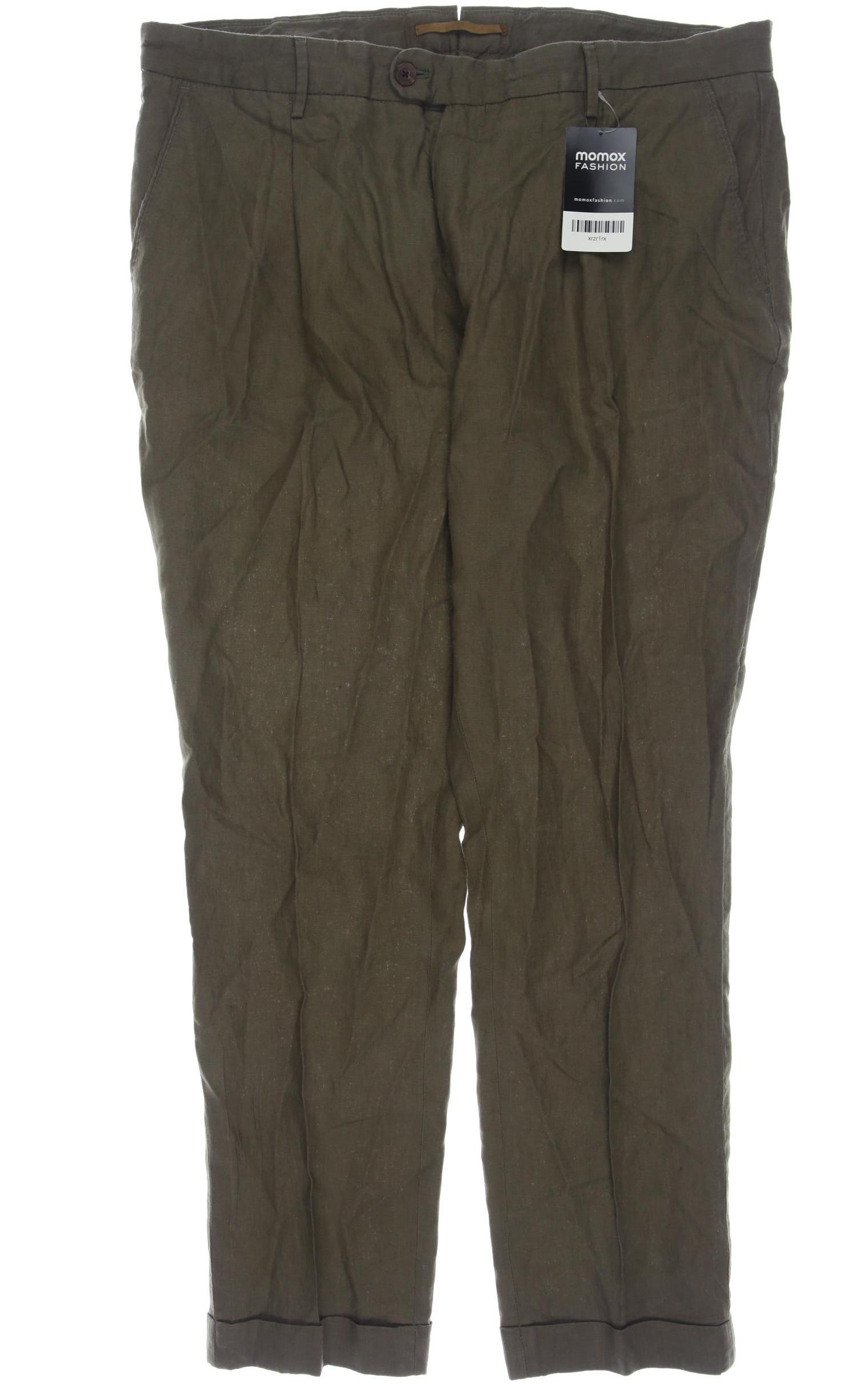 

Massimo Dutti Herren Stoffhose, grün, Gr. 46