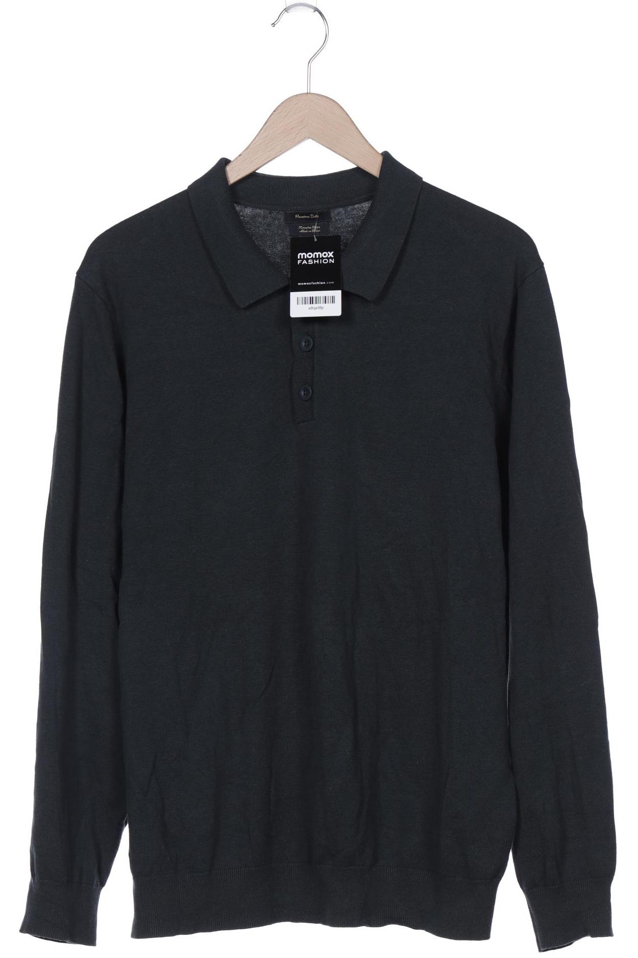

Massimo Dutti Herren Pullover, grün, Gr. 56