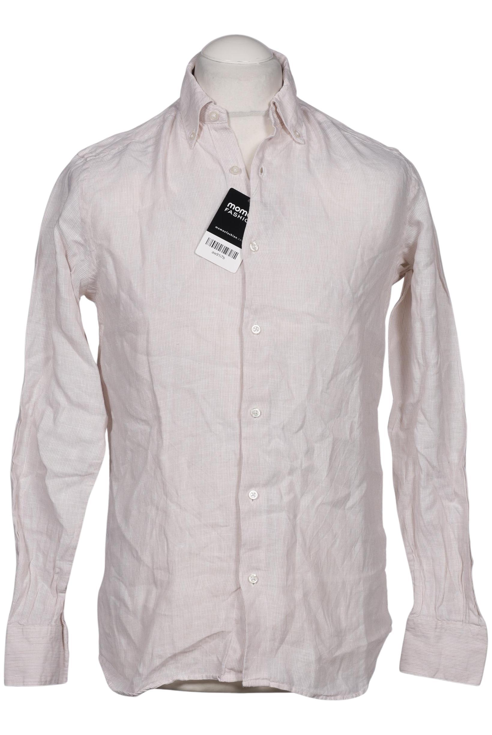 

Massimo Dutti Herren Hemd, beige, Gr. 46