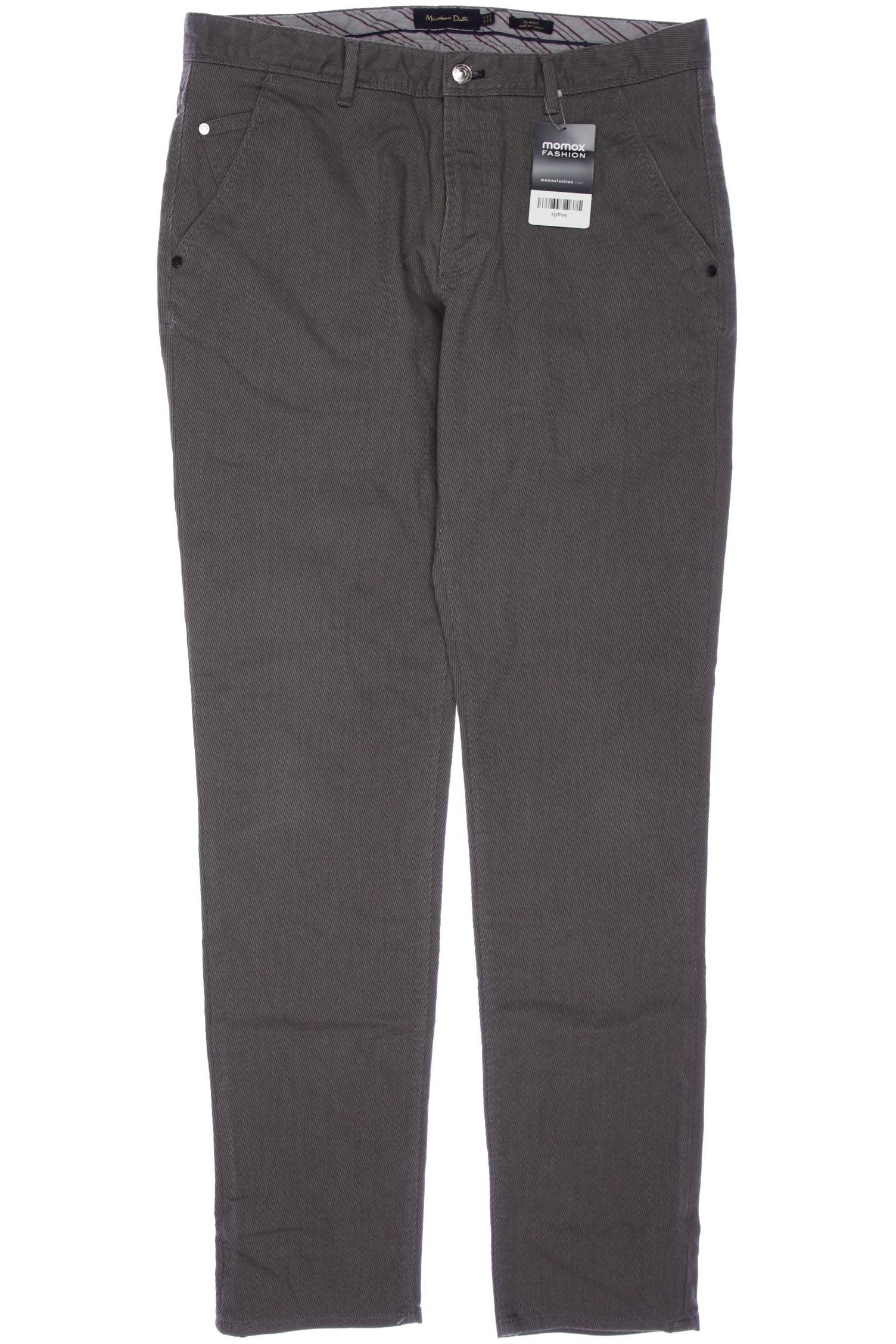 

Massimo Dutti Herren Stoffhose, grau, Gr. 0