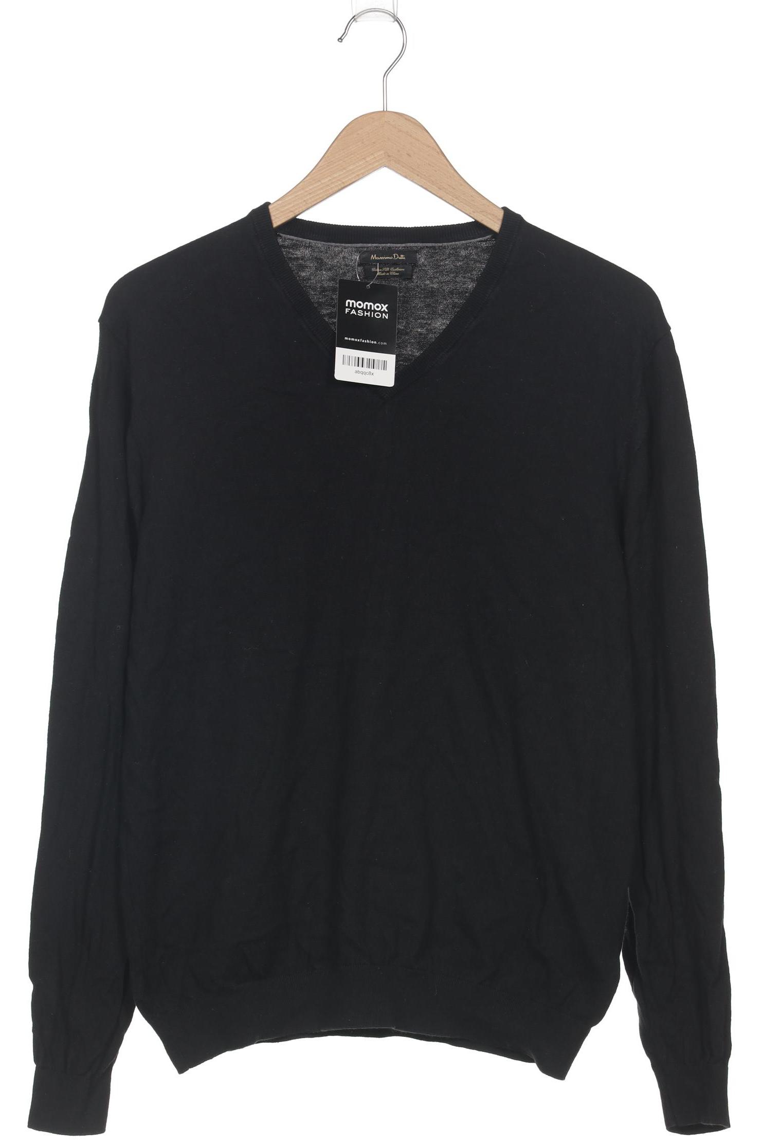

Massimo Dutti Herren Pullover, schwarz, Gr. 54