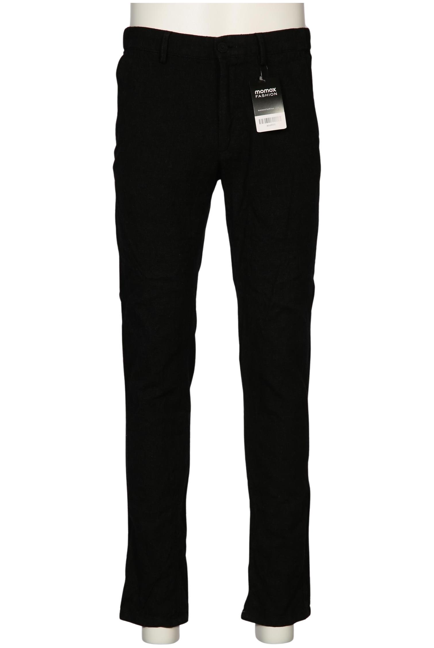 

Massimo Dutti Herren Stoffhose, schwarz, Gr. 31