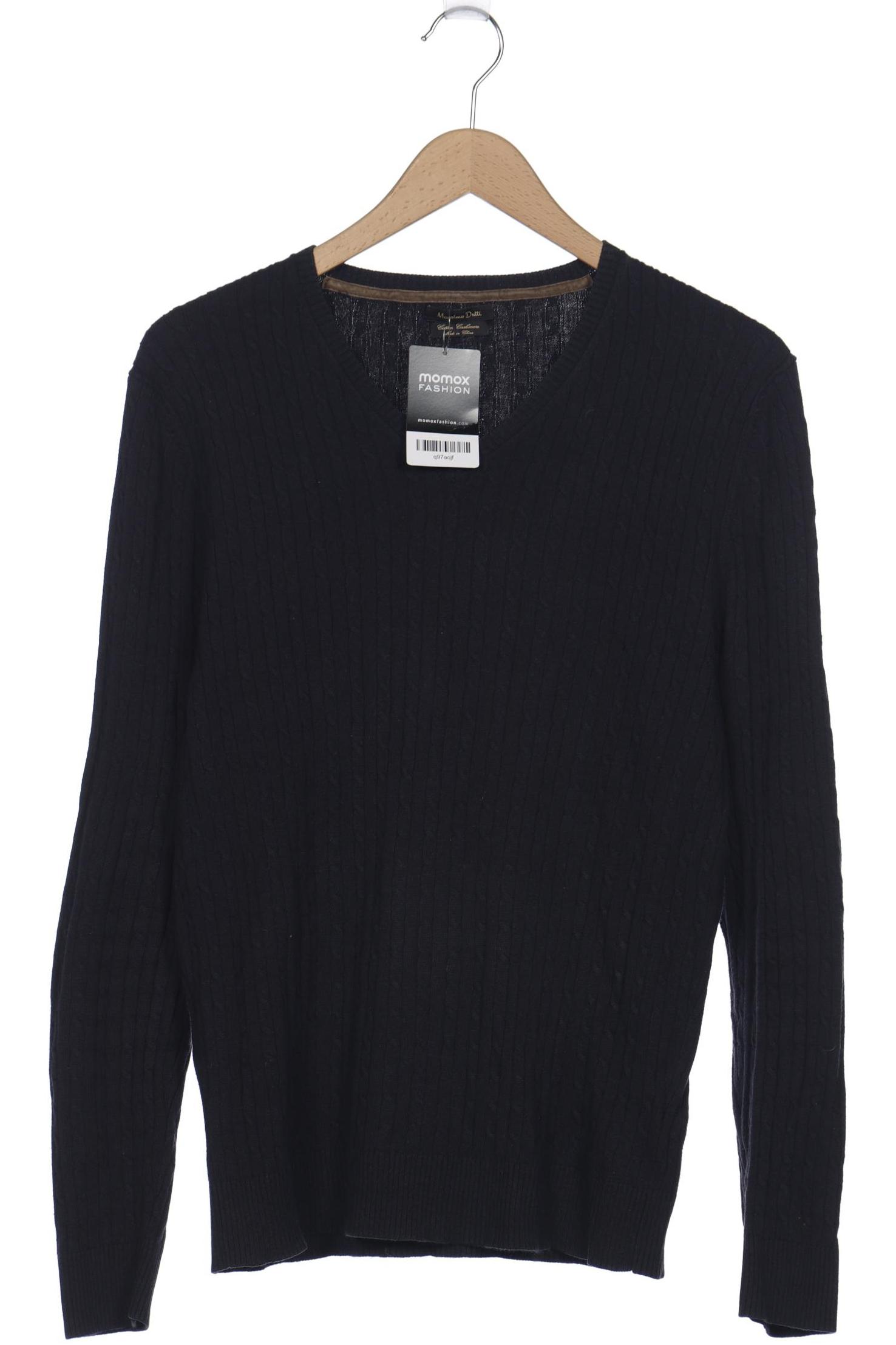 

Massimo Dutti Herren Pullover, marineblau