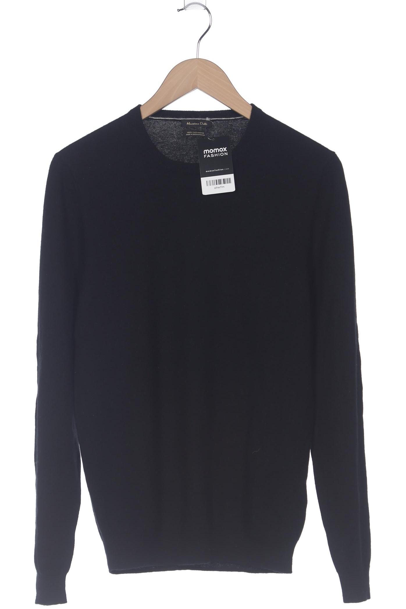 

Massimo Dutti Herren Pullover, schwarz, Gr. 48