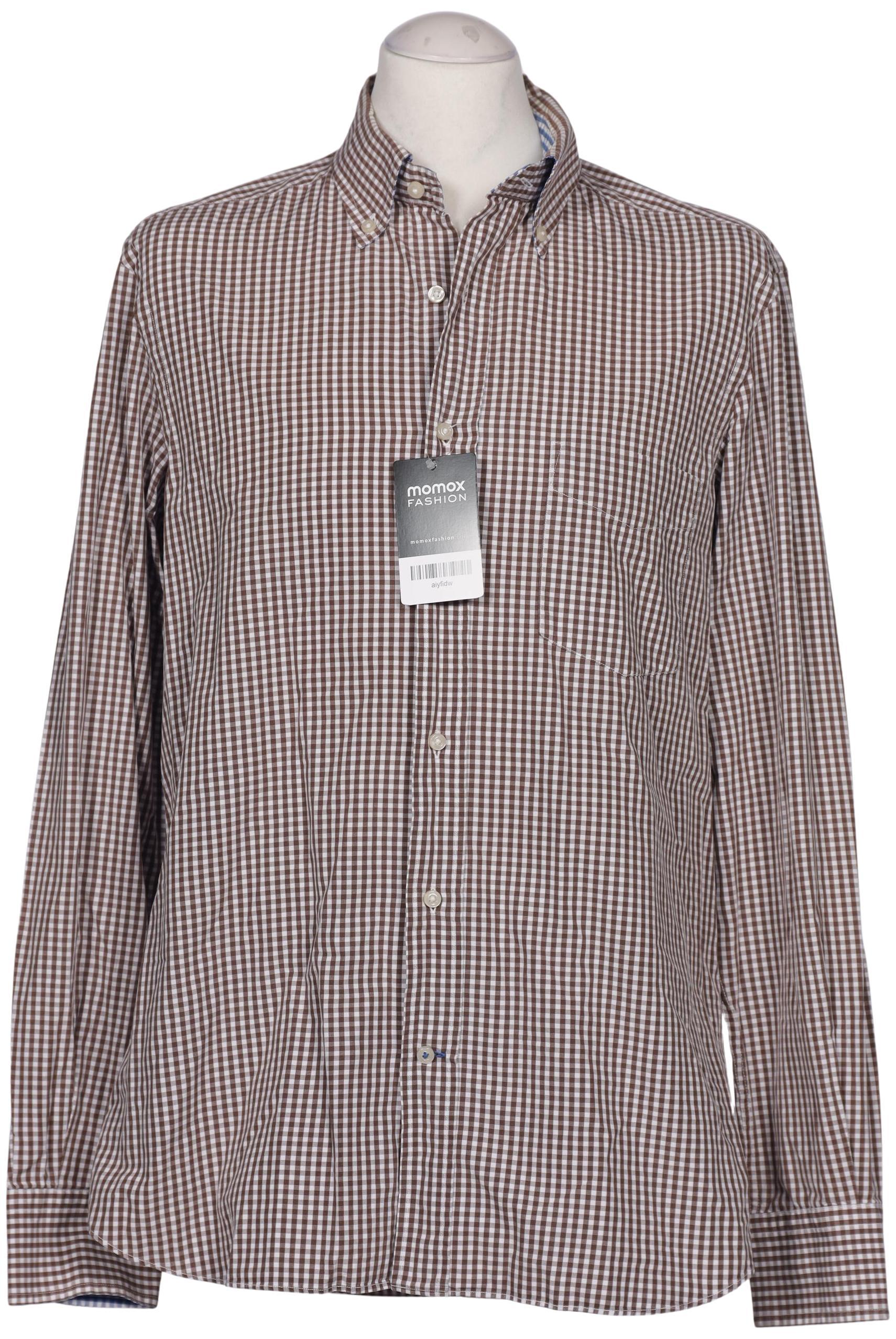

Massimo Dutti Herren Hemd, braun, Gr. 52