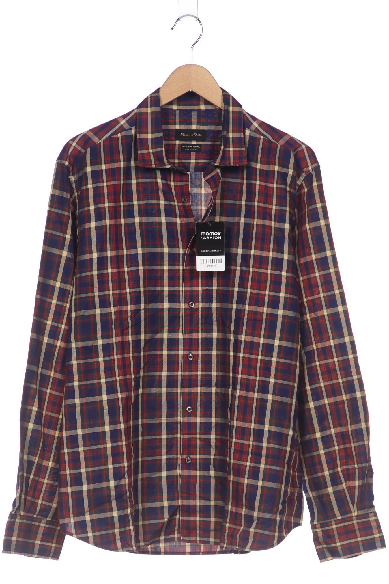 

Massimo Dutti Herren Hemd, mehrfarbig, Gr. 56