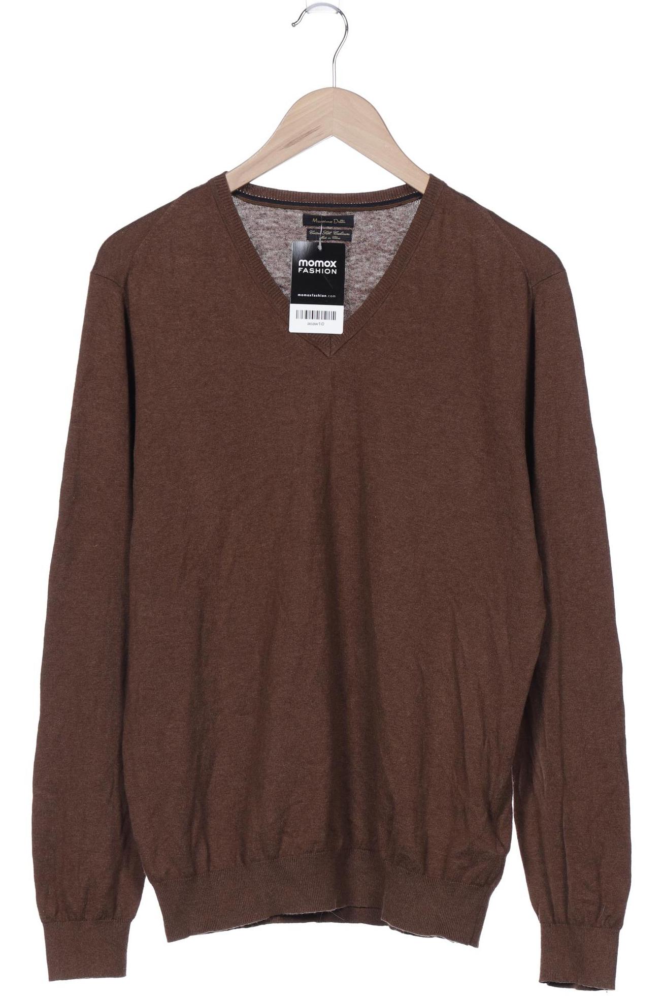 

Massimo Dutti Herren Pullover, braun, Gr. 52