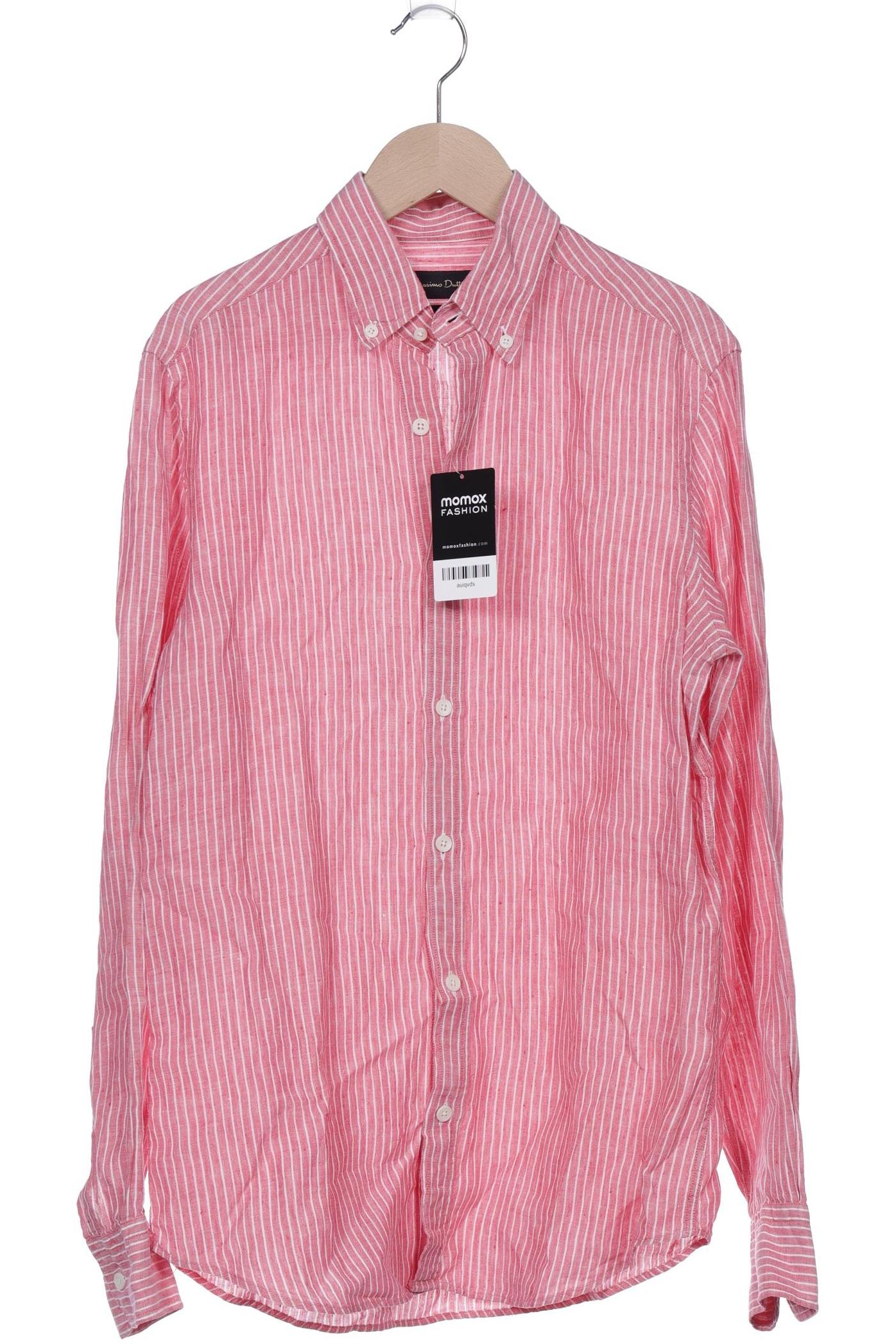 

Massimo Dutti Herren Hemd, pink, Gr. 46