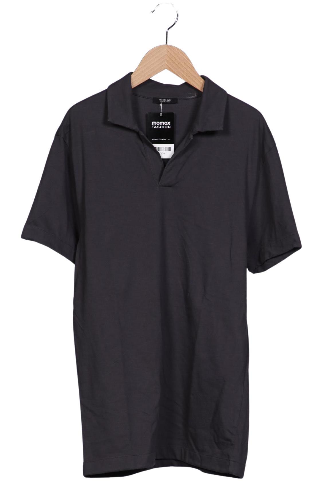 

Massimo Dutti Herren Poloshirt, grau, Gr. 48