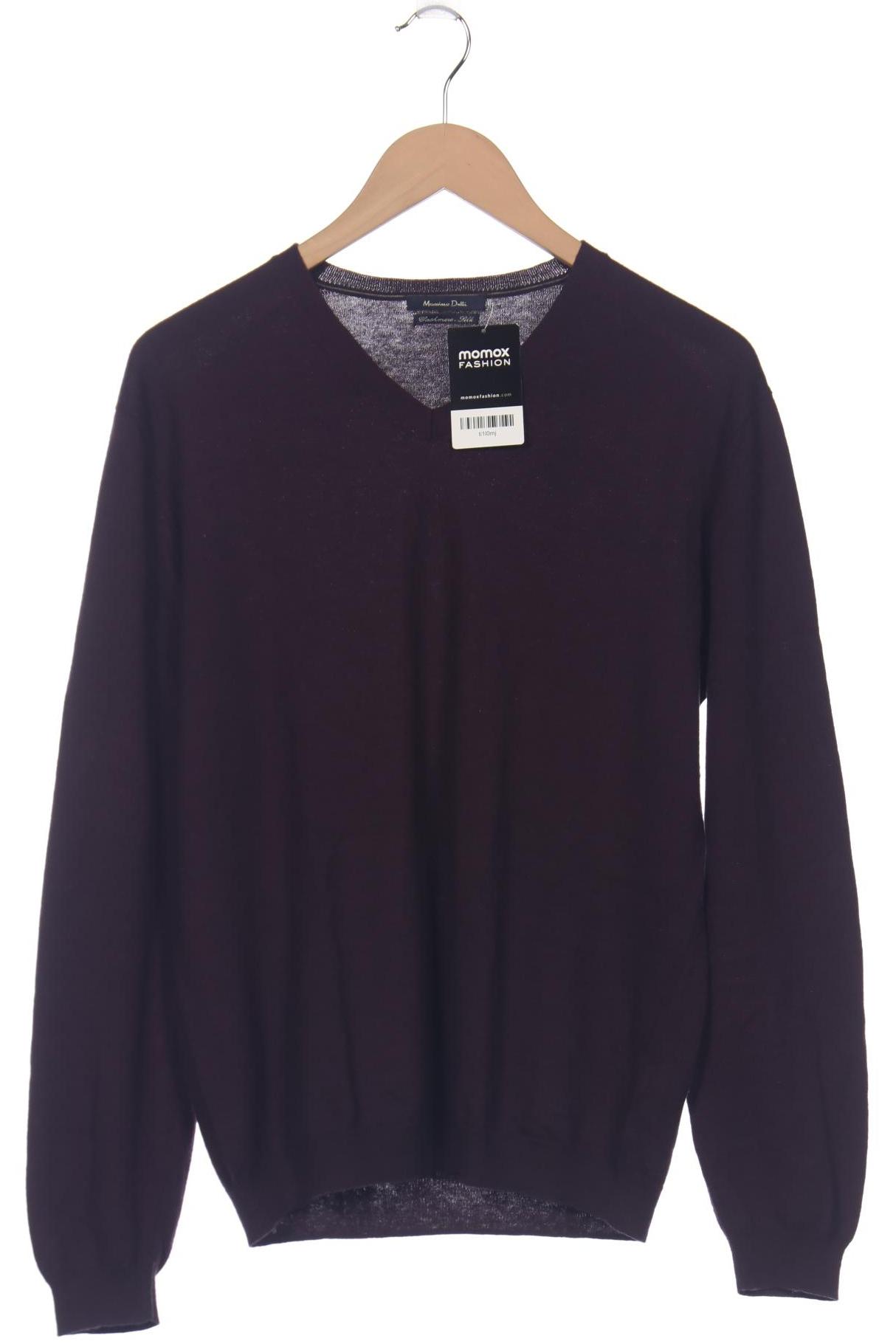 

Massimo Dutti Herren Pullover, flieder, Gr. 52