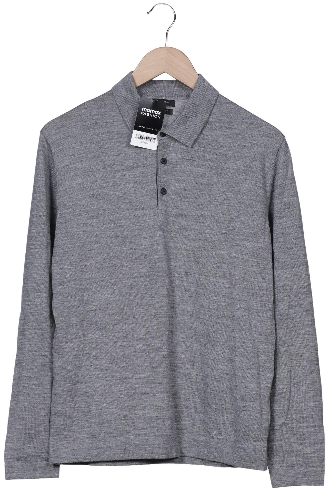 

Massimo Dutti Herren Poloshirt, grau, Gr. 48