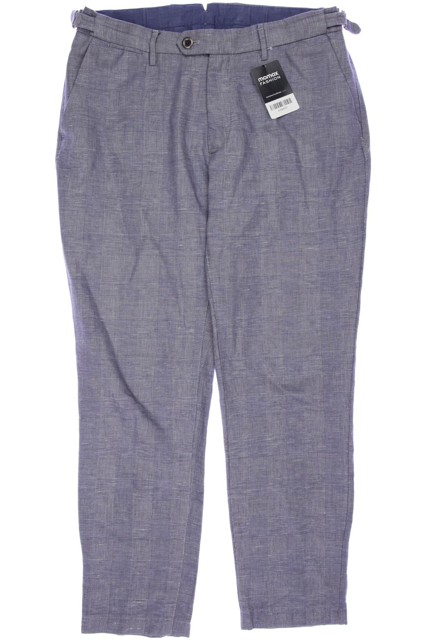 

Massimo Dutti Herren Stoffhose, blau, Gr. 44