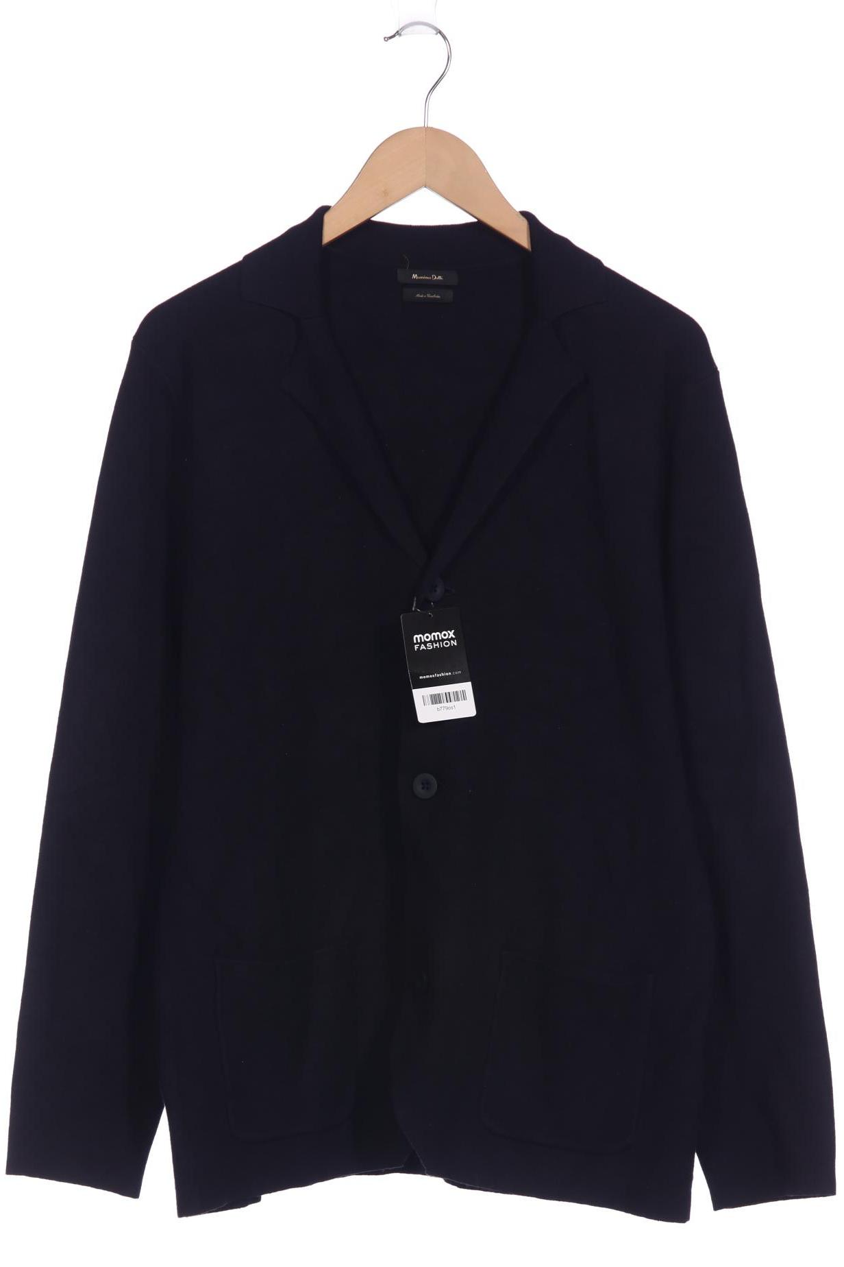 

Massimo Dutti Herren Strickjacke, marineblau, Gr. 52