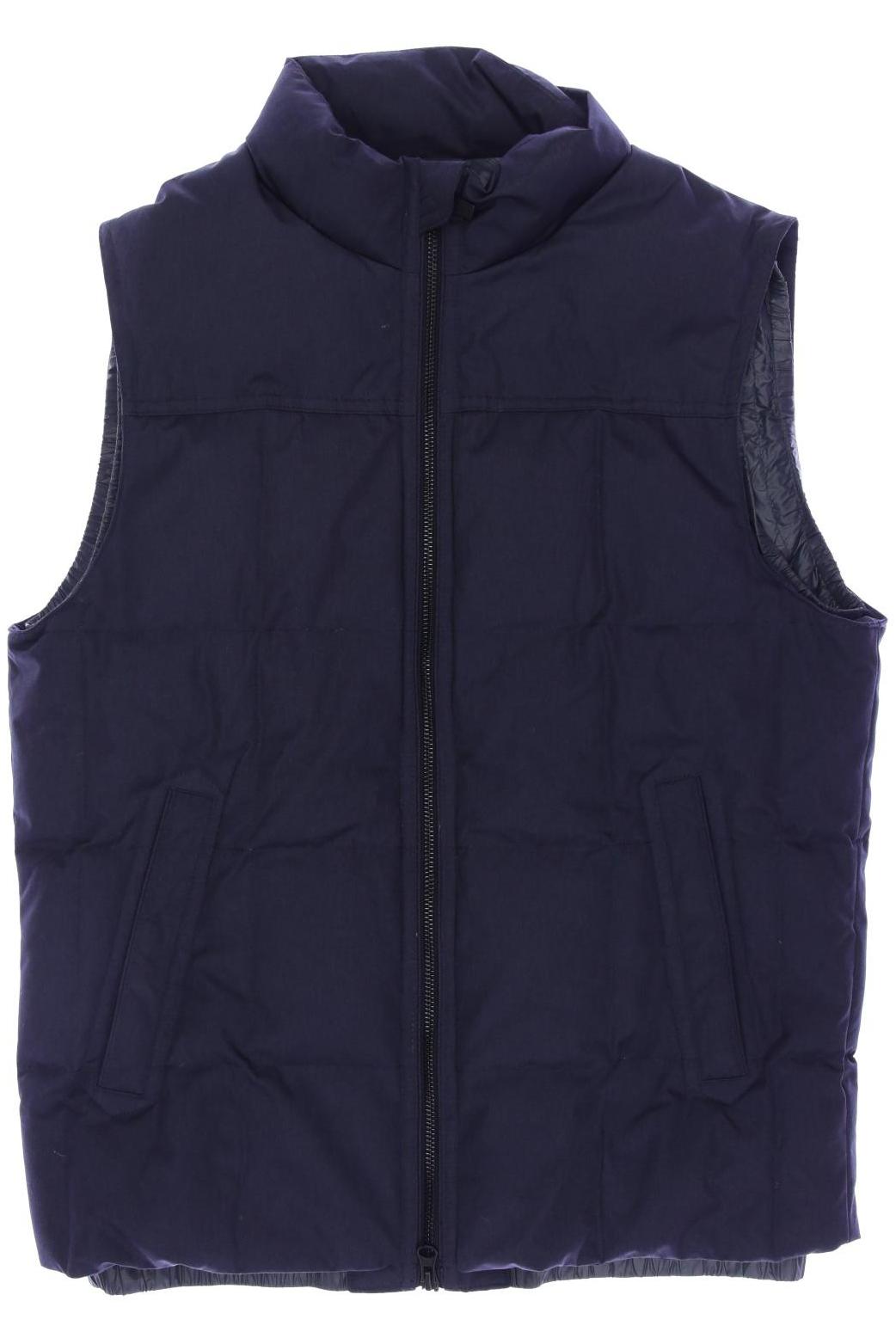 

Massimo Dutti Herren Weste, marineblau, Gr. 46