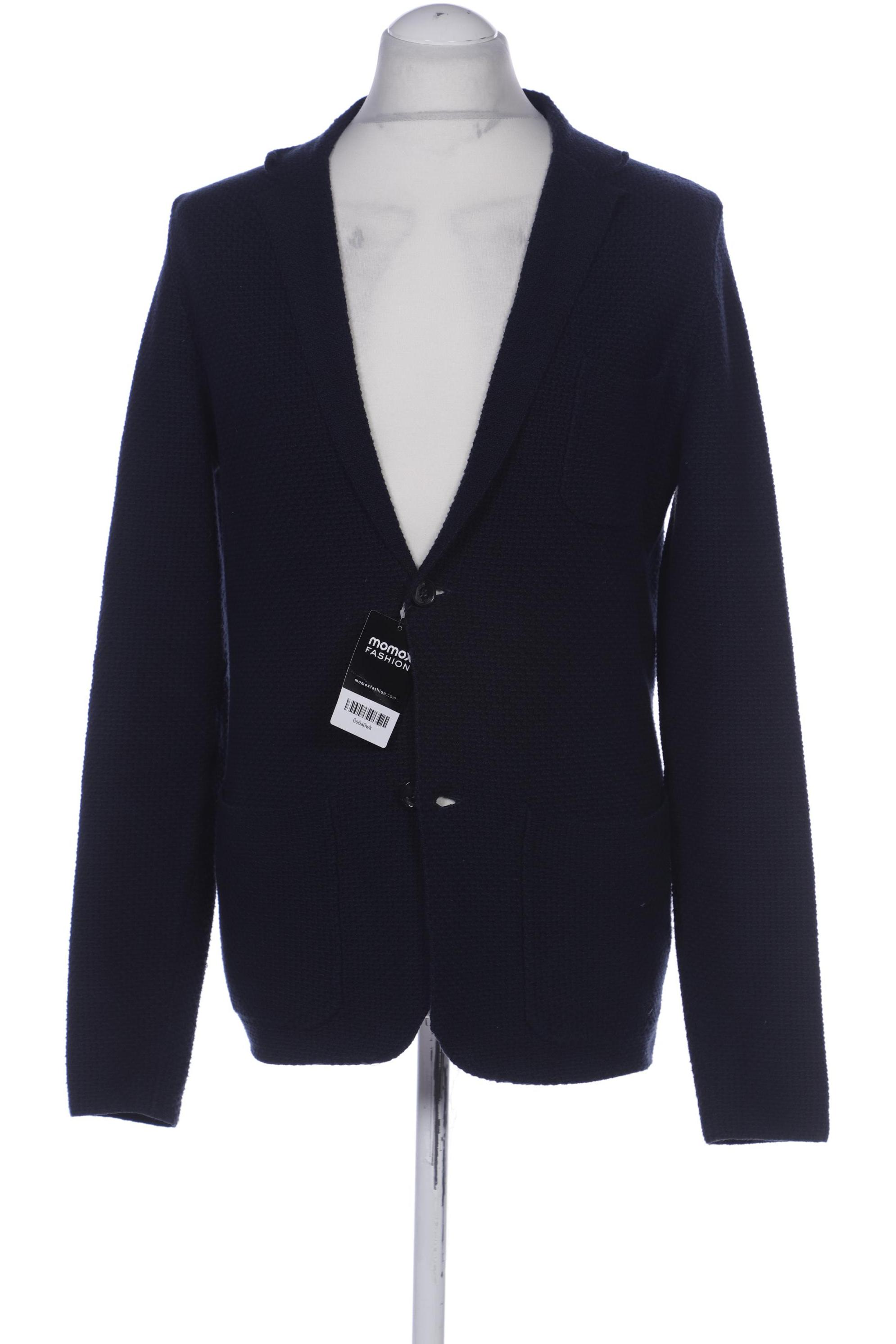 

Massimo Dutti Herren Strickjacke, marineblau, Gr. 46