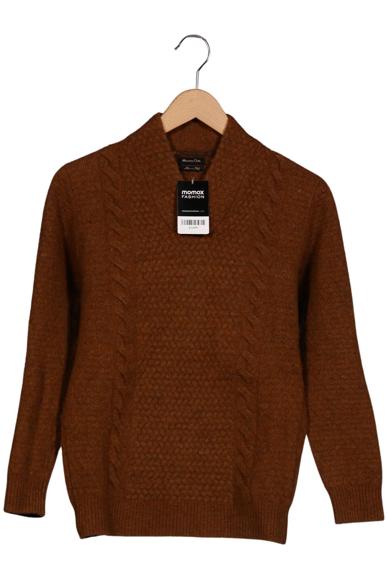 

Massimo Dutti Herren Pullover, braun, Gr. 48