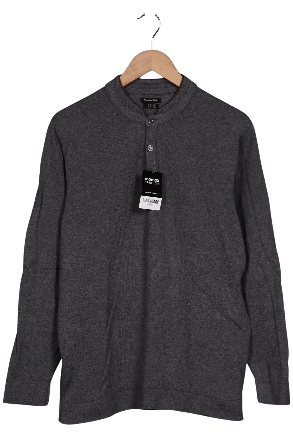 

Massimo Dutti Herren Pullover, grau, Gr. 54
