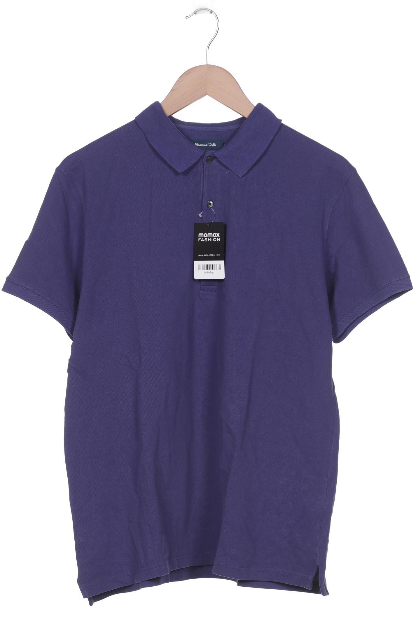 

Massimo Dutti Herren Poloshirt, blau