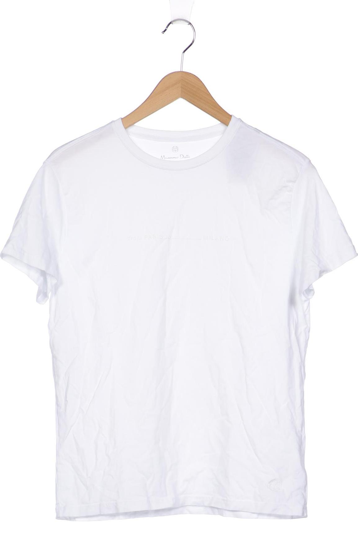 

Massimo Dutti Herren T-Shirt, weiß