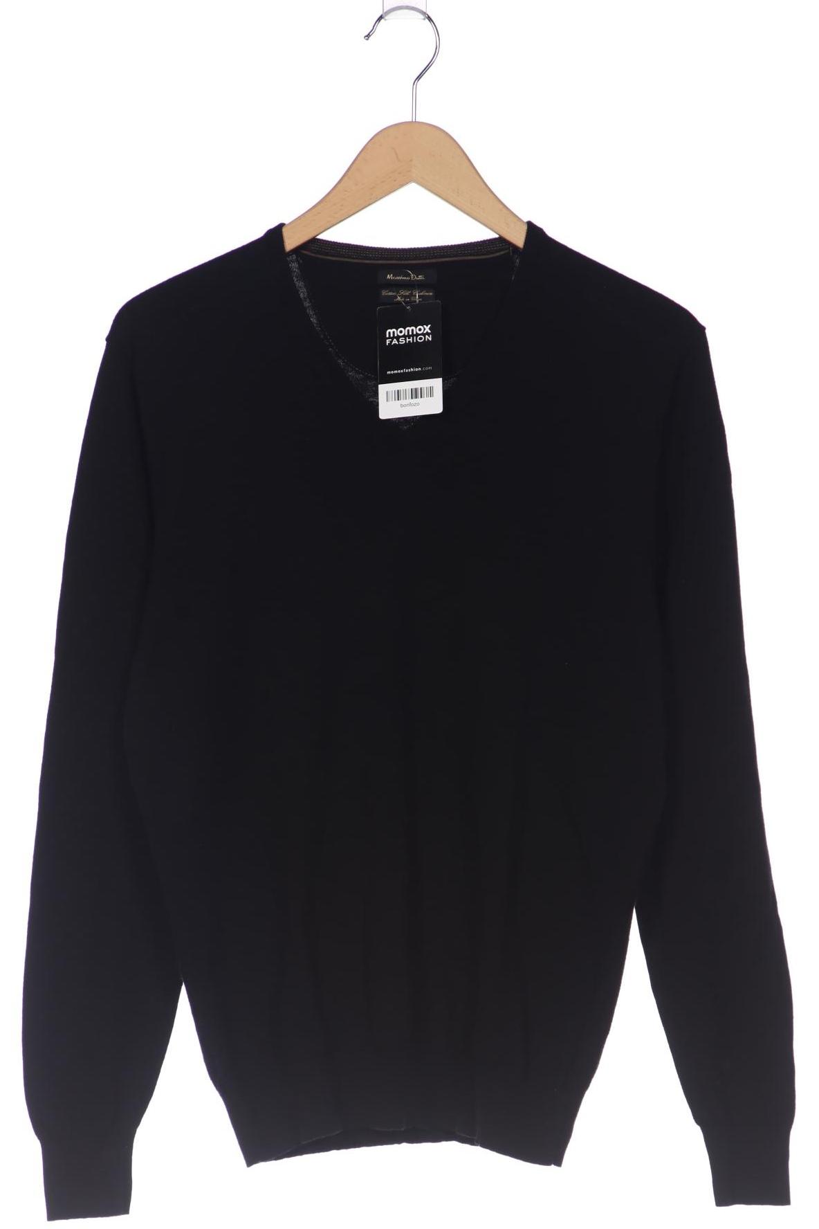 

Massimo Dutti Herren Pullover, schwarz, Gr. 52