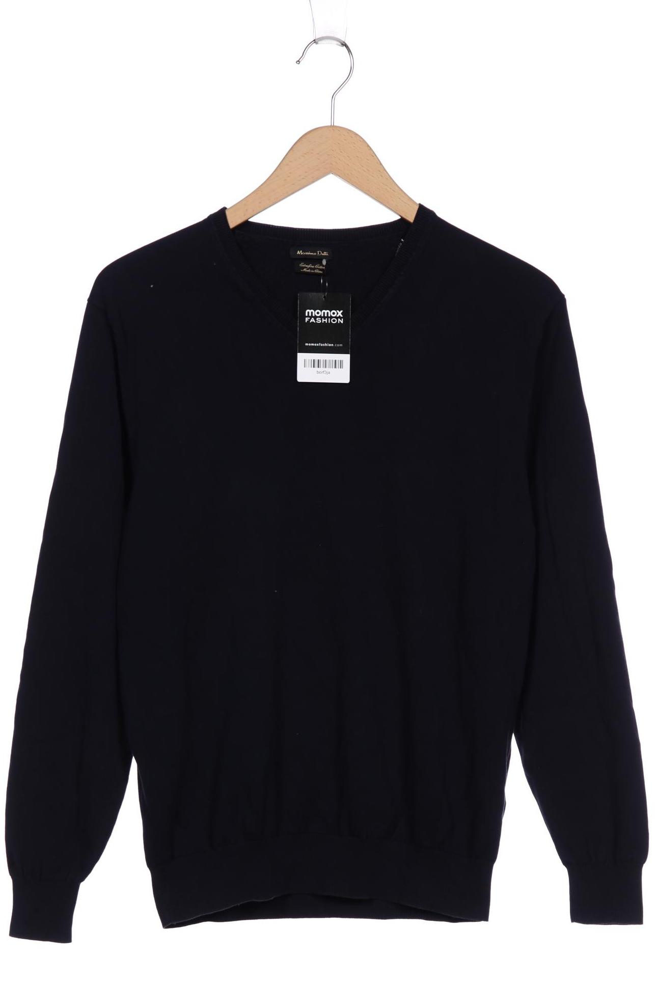

Massimo Dutti Herren Pullover, marineblau