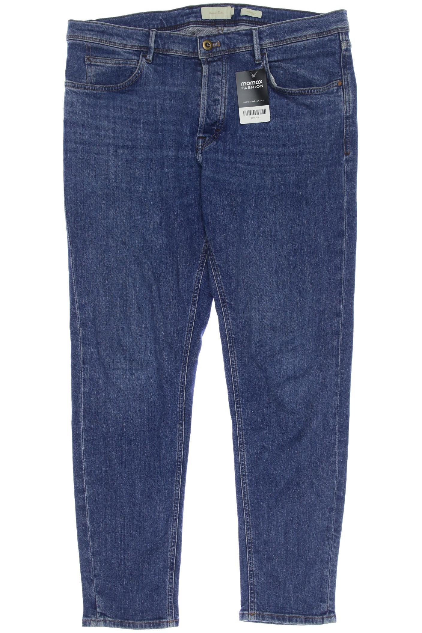 

Massimo Dutti Herren Jeans, marineblau, Gr. 34