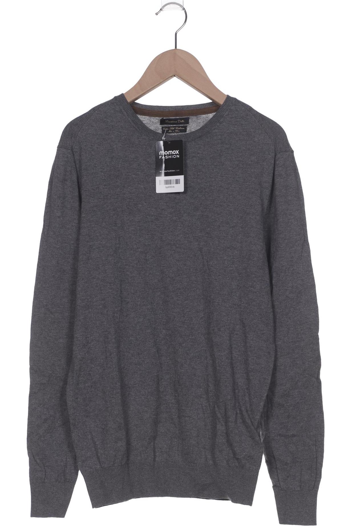 

Massimo Dutti Herren Pullover, grau, Gr. 48
