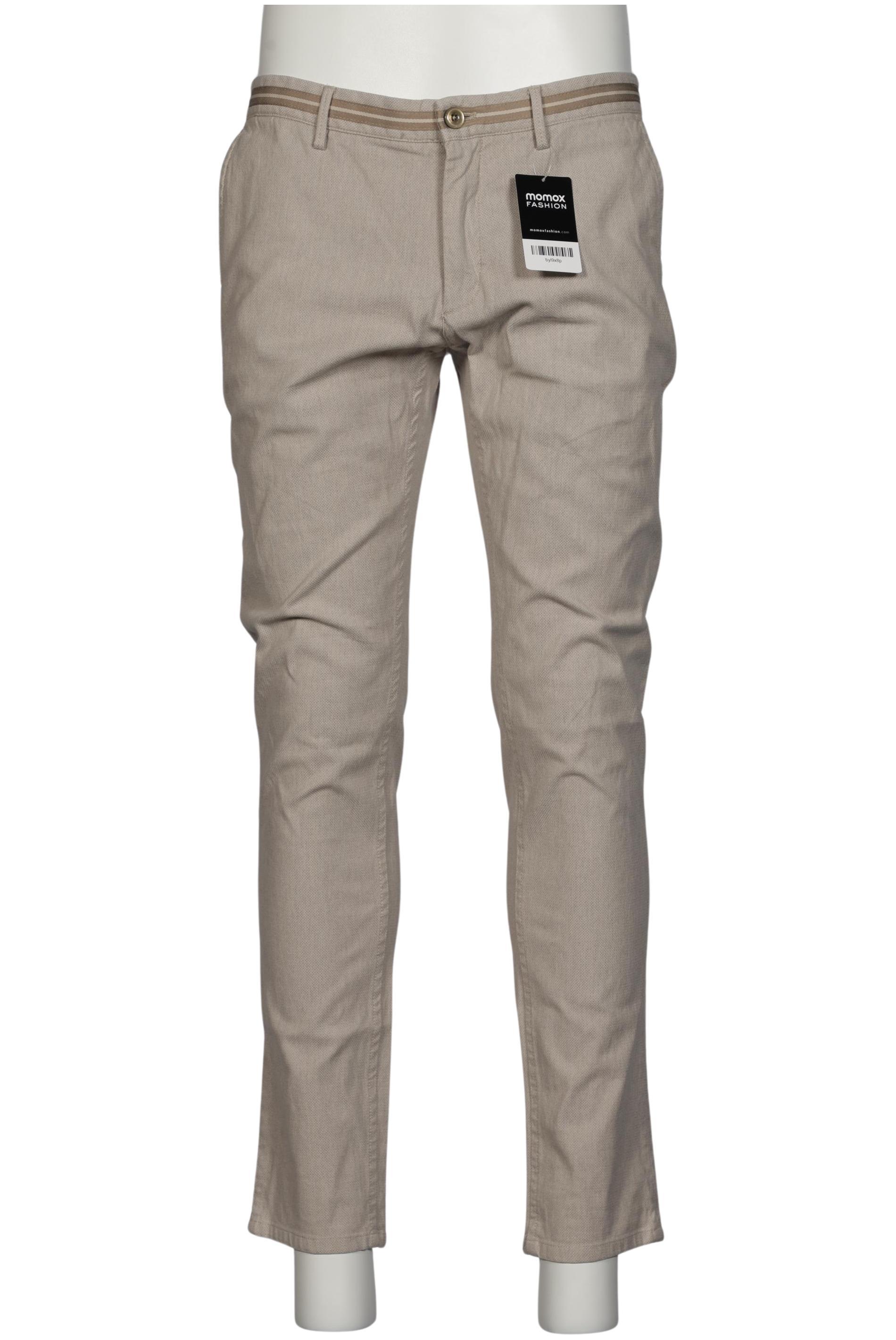 

Massimo Dutti Herren Stoffhose, beige, Gr. 34