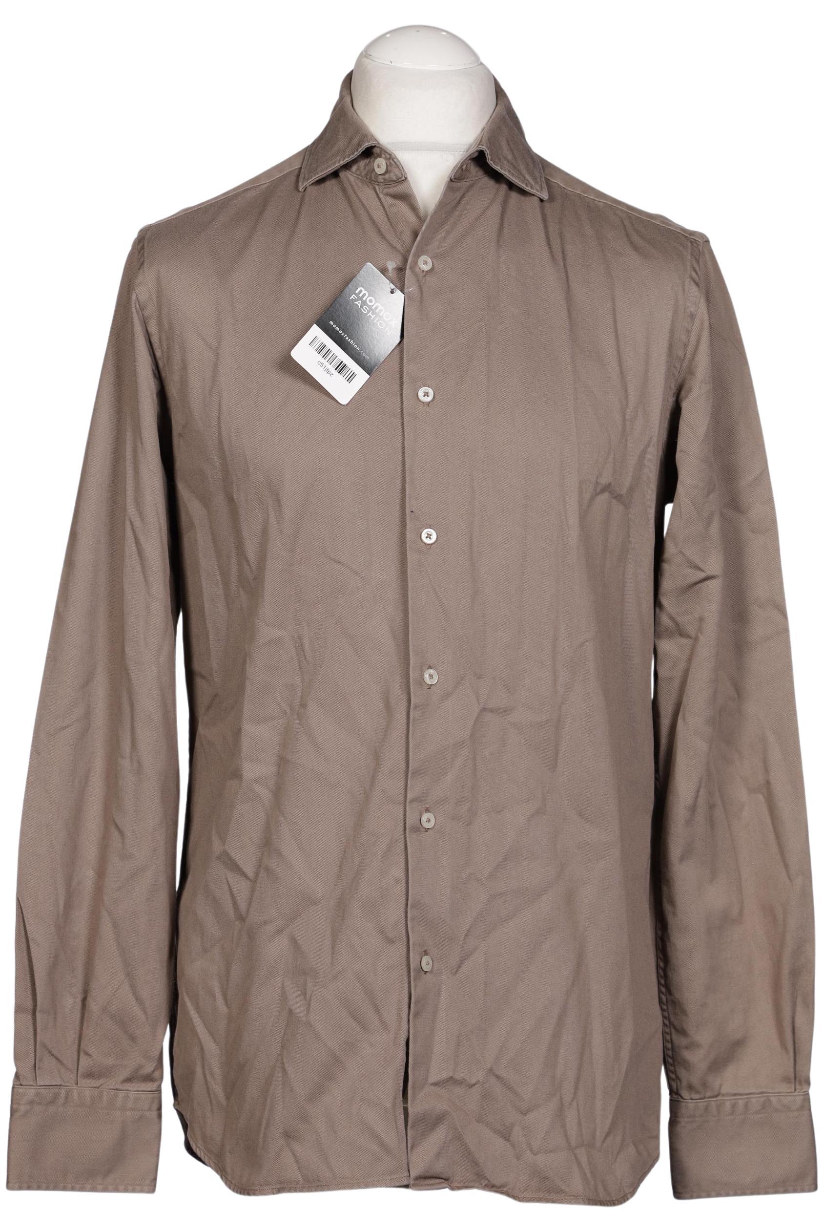 

Massimo Dutti Herren Hemd, beige, Gr. 48