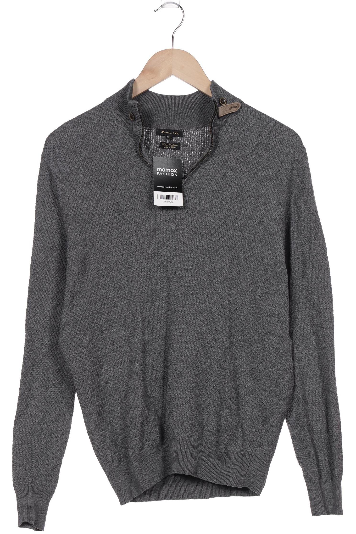

Massimo Dutti Herren Pullover, grau, Gr. 48
