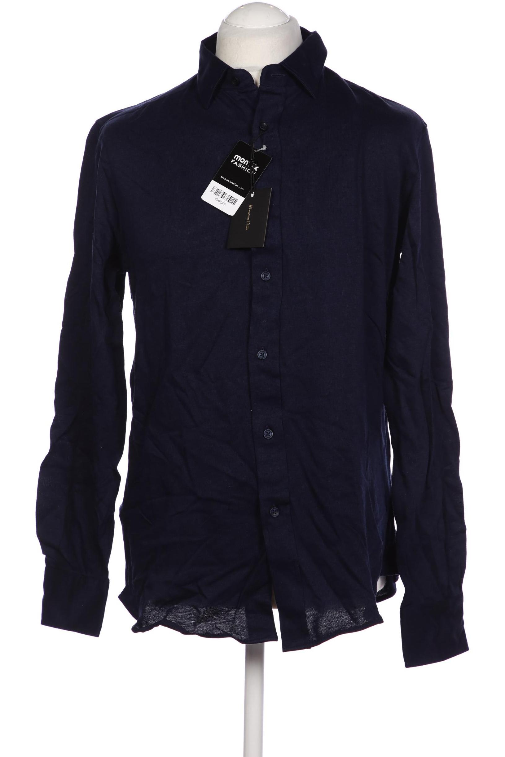 

Massimo Dutti Herren Hemd, marineblau, Gr. 52