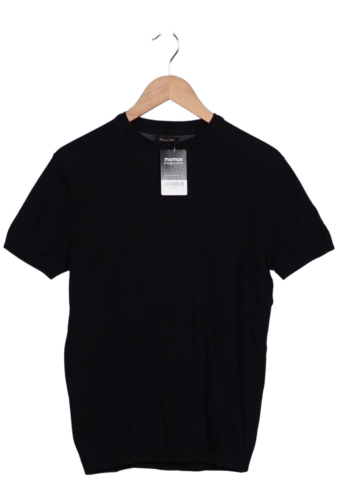 

Massimo Dutti Herren T-Shirt, schwarz, Gr. 48