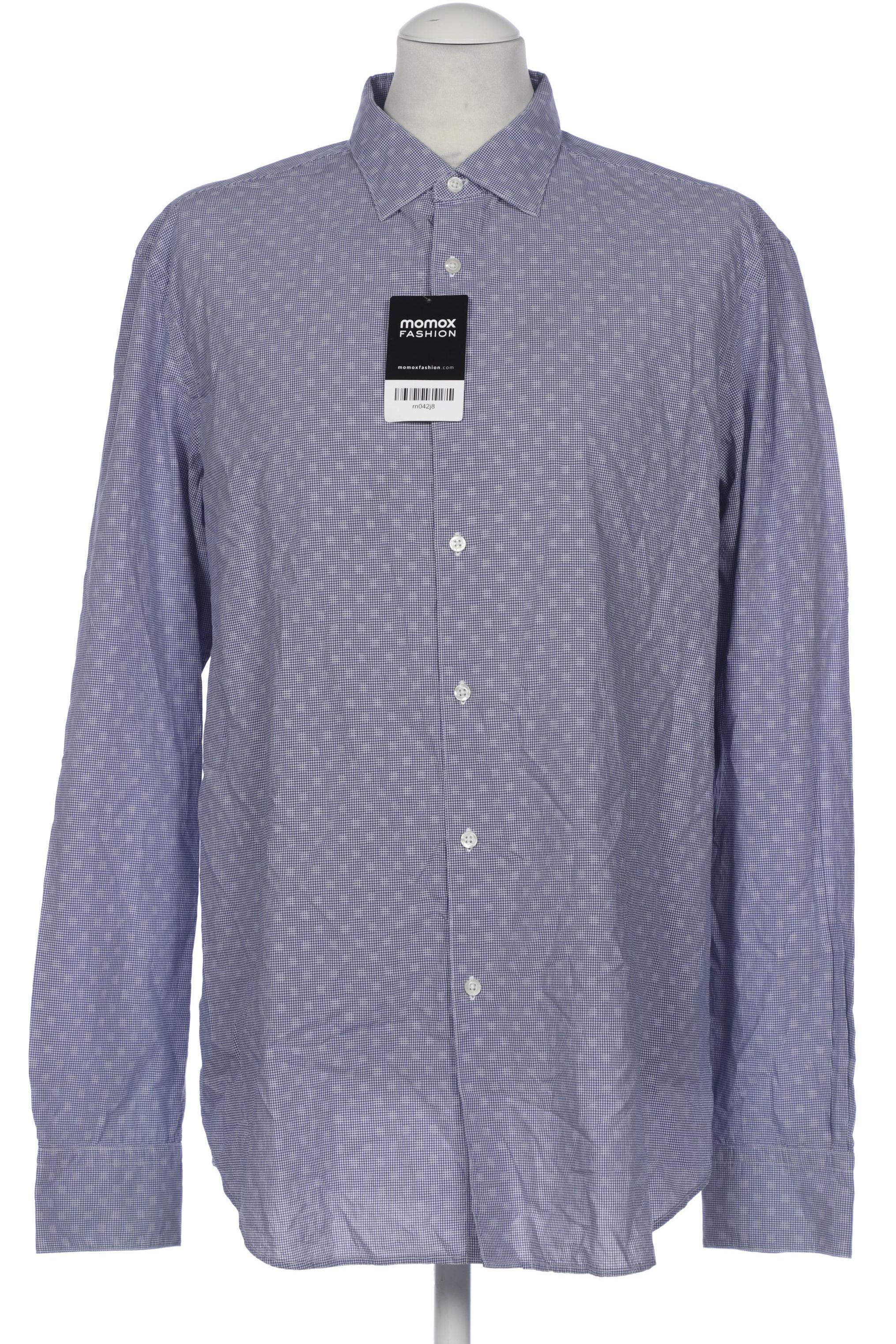 

Massimo Dutti Herren Hemd, blau, Gr. 54