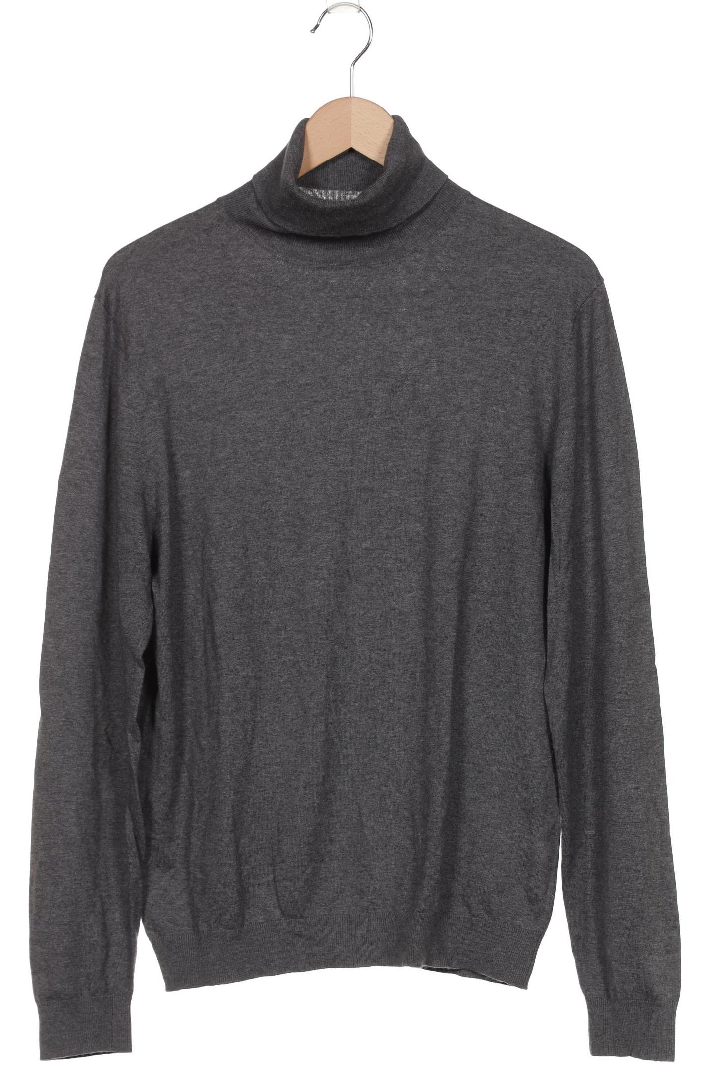 

Massimo Dutti Herren Pullover, grau, Gr. 52