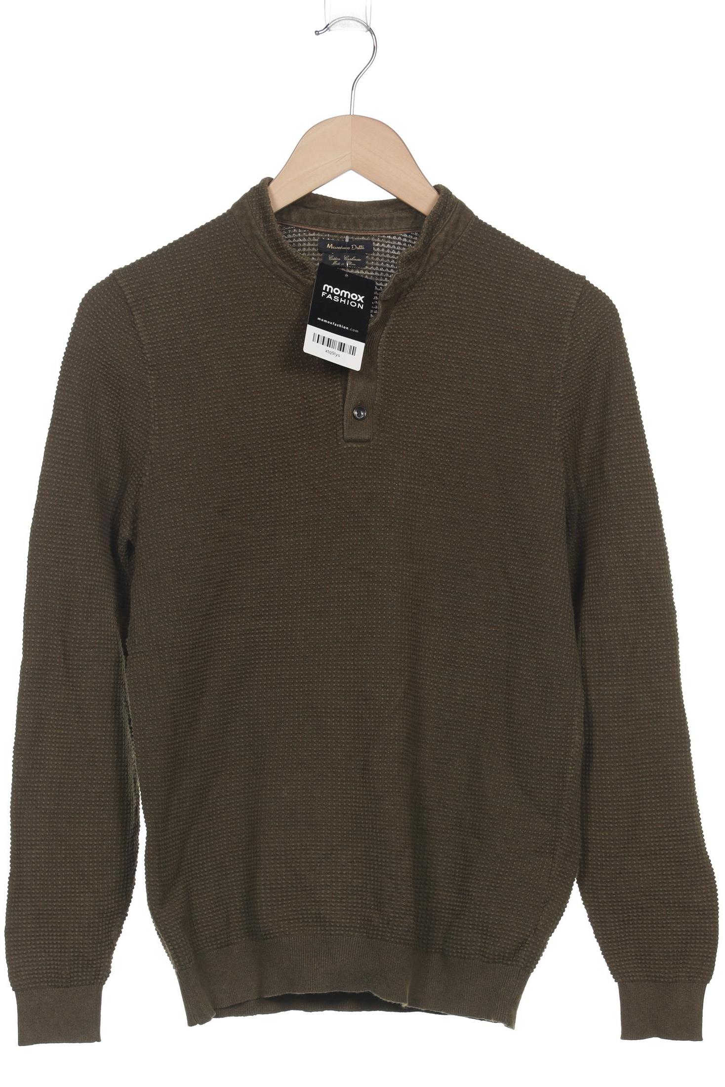 

Massimo Dutti Herren Pullover, grün, Gr. 48