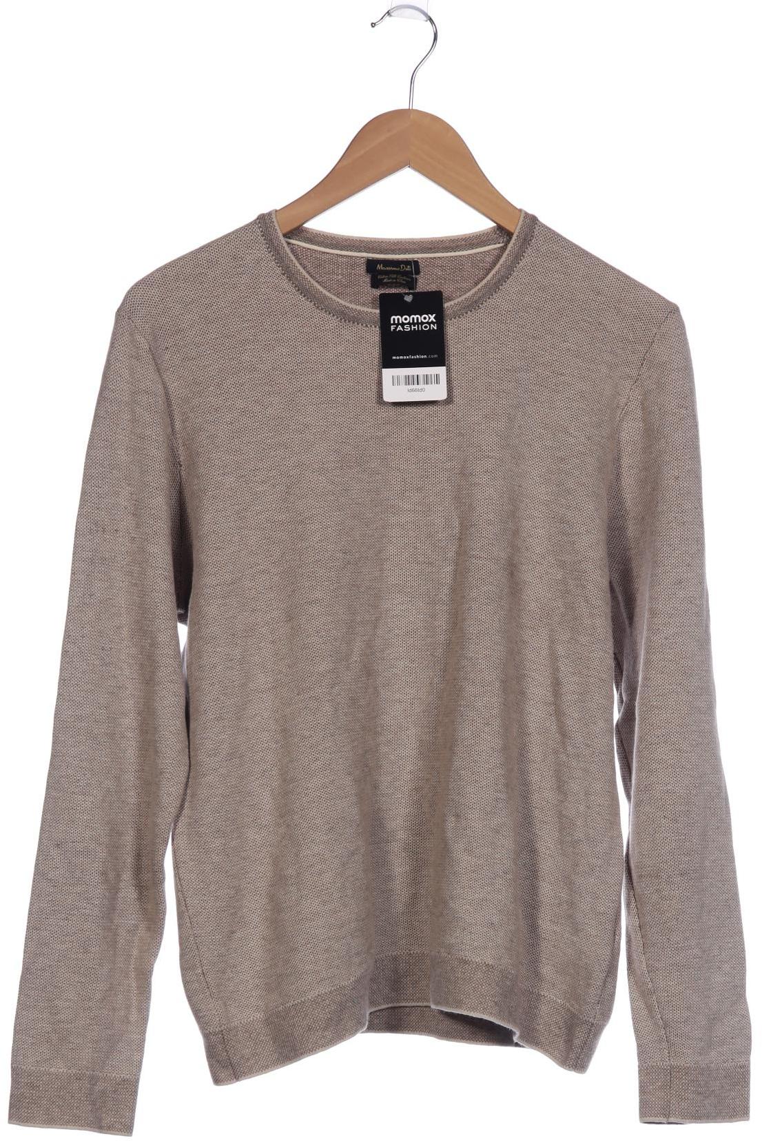 

Massimo Dutti Herren Pullover, beige, Gr. 54