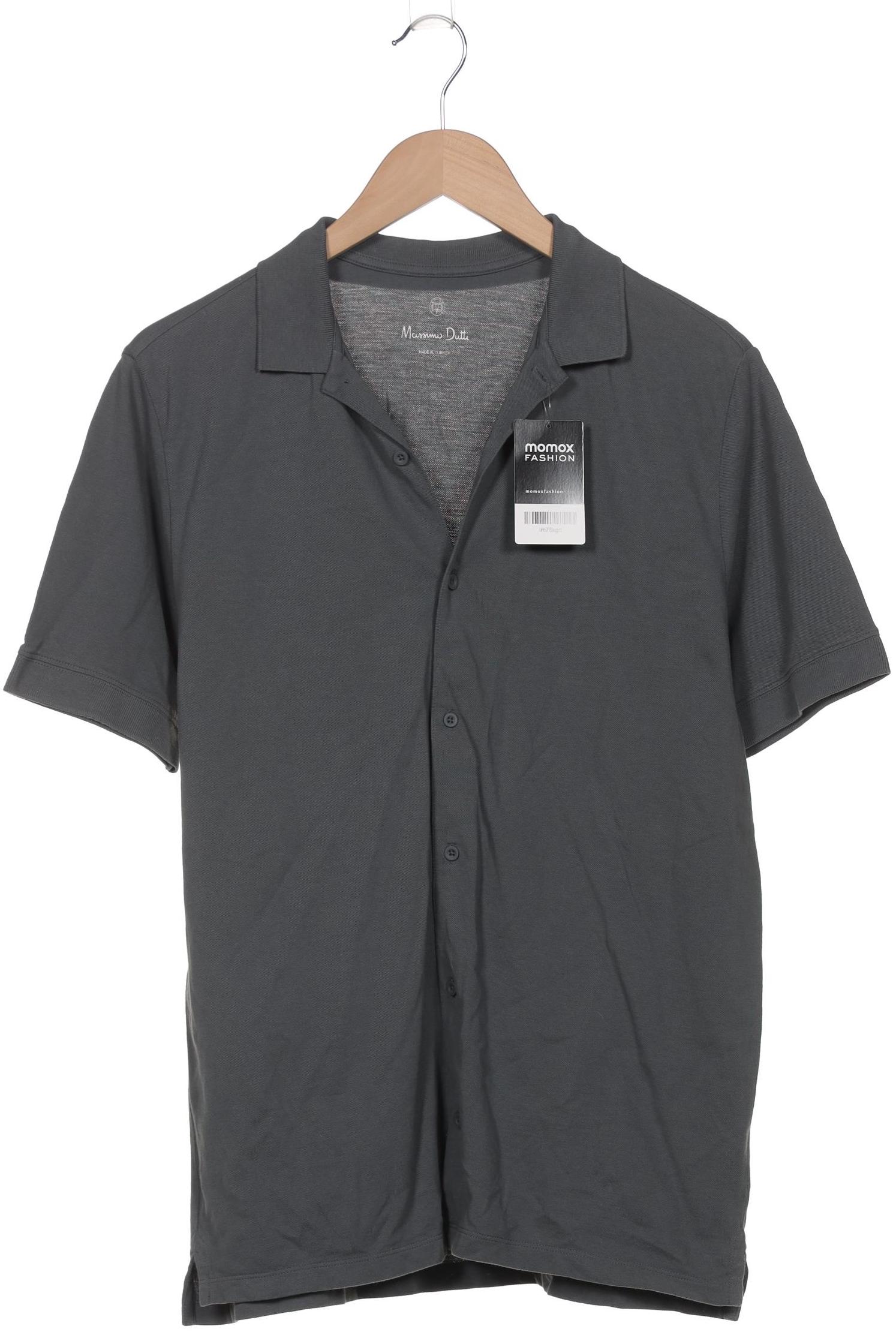 

Massimo Dutti Herren Hemd, grün, Gr. 48