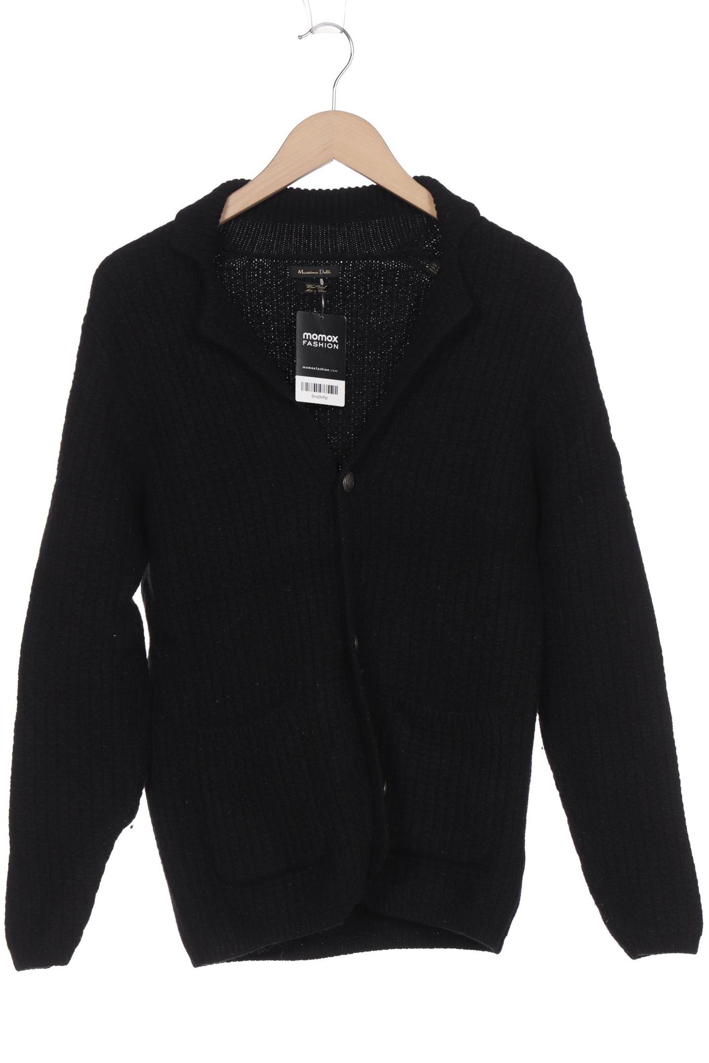 

Massimo Dutti Herren Strickjacke, schwarz