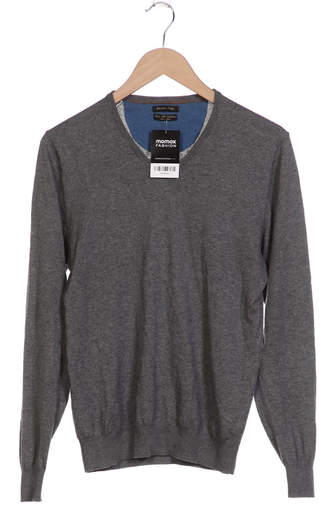 

Massimo Dutti Herren Pullover, grau, Gr. 46