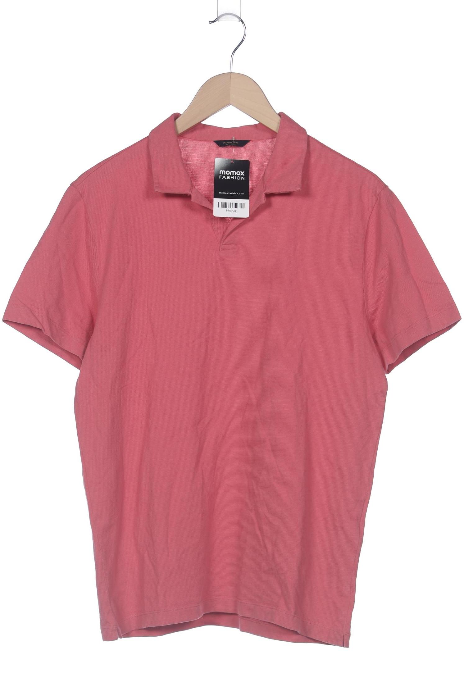 Thumbnail - Massimo Dutti Herren Poloshirt, pink, Gr. 52